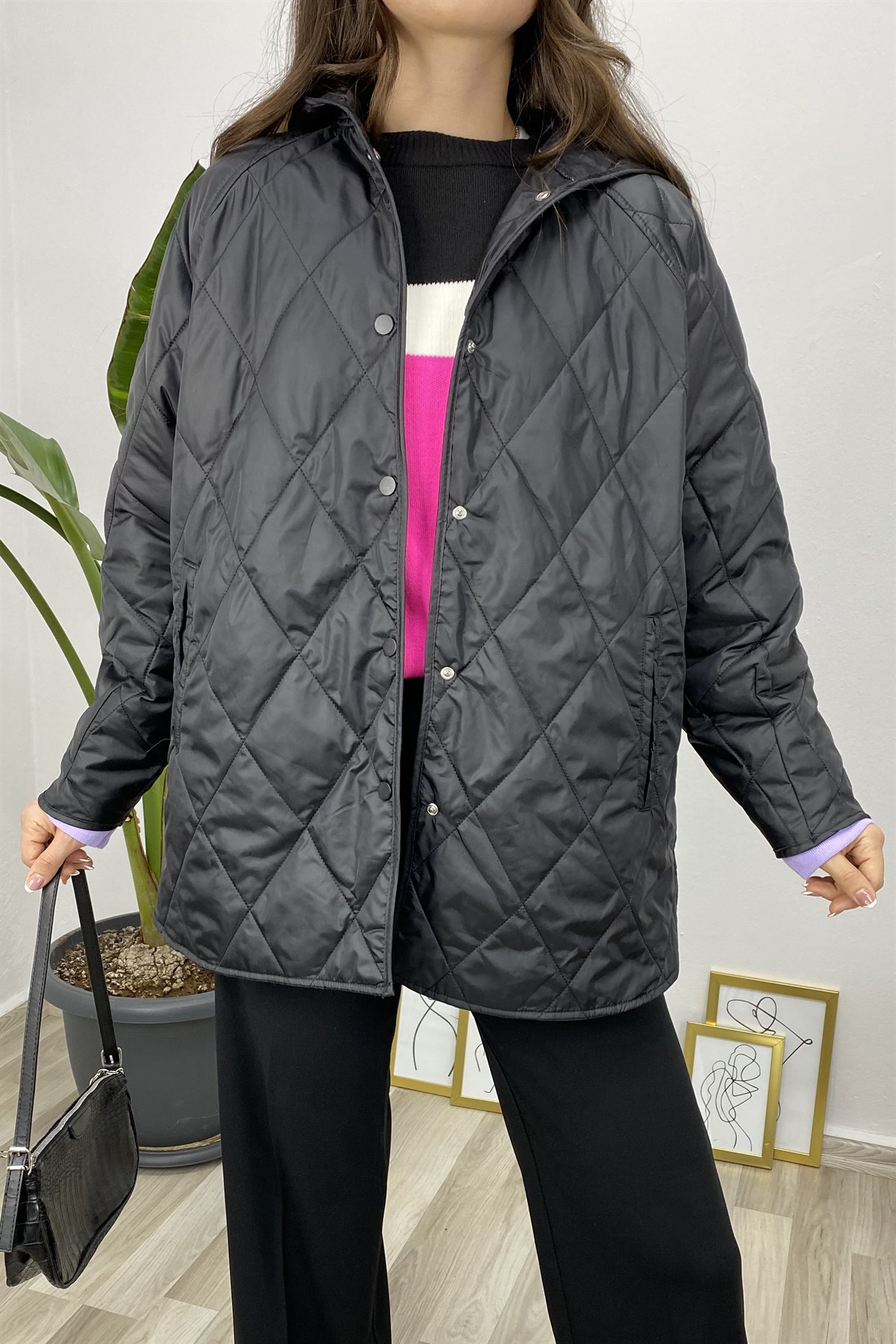 KAPİTONE KAPÜŞONLU MONT