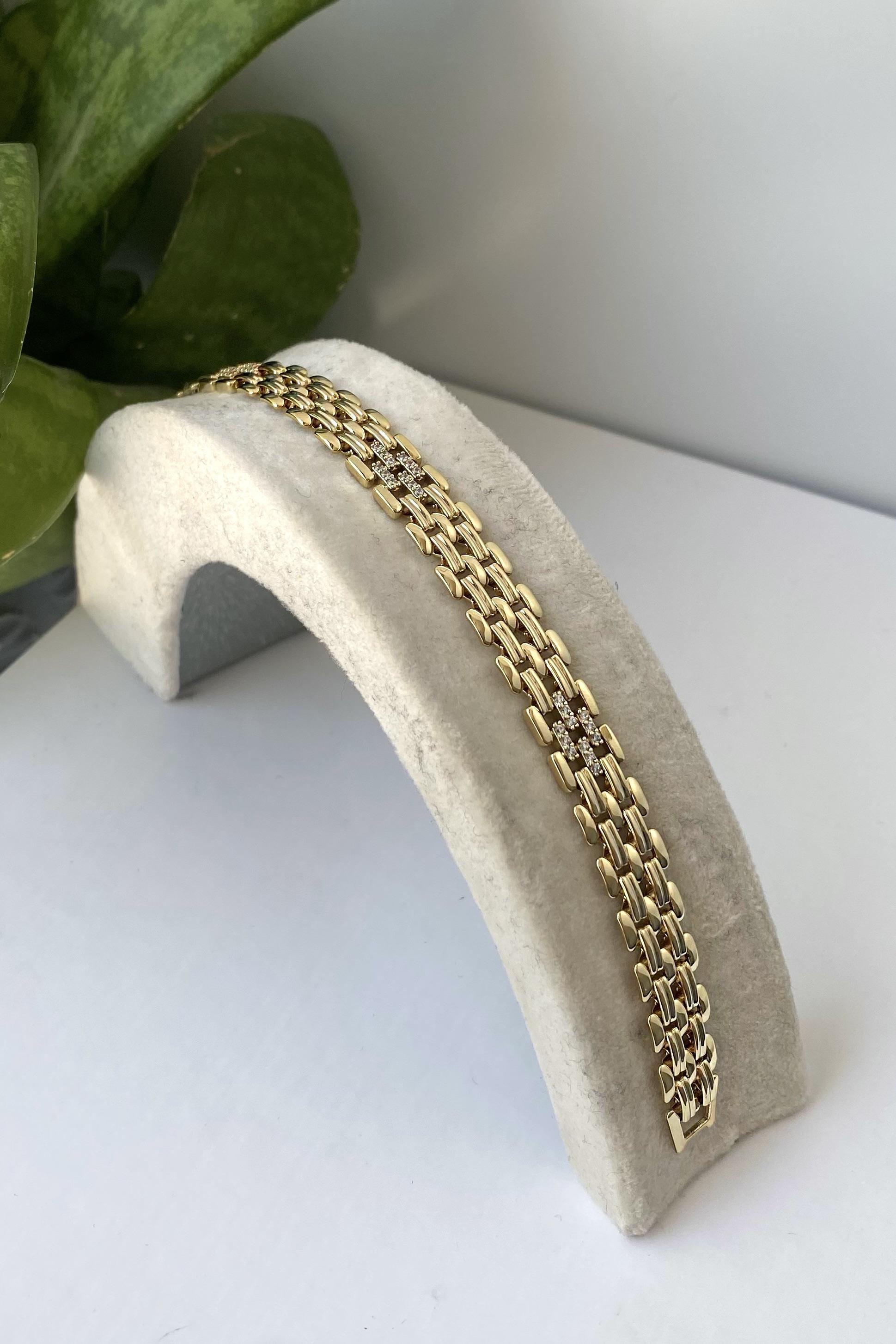 KARE ÖRGÜ BİLEZİK