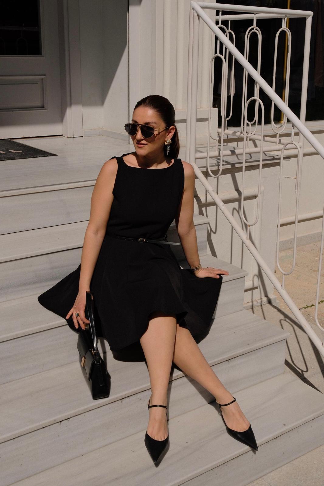 KEMERLİ MİNİ ELBİSE/35407