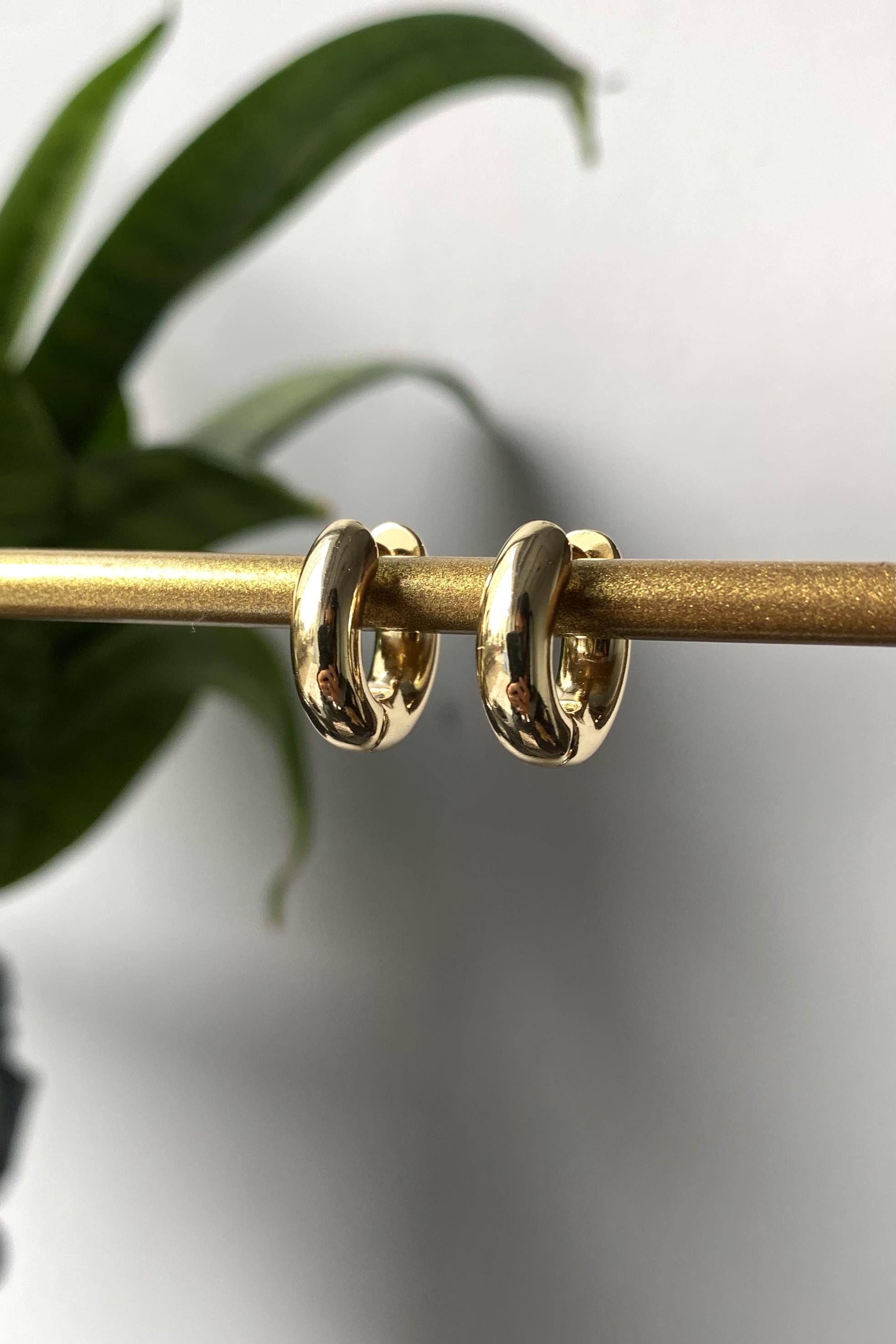 KLASİK BORU HALKA KÜPE 1,5CM