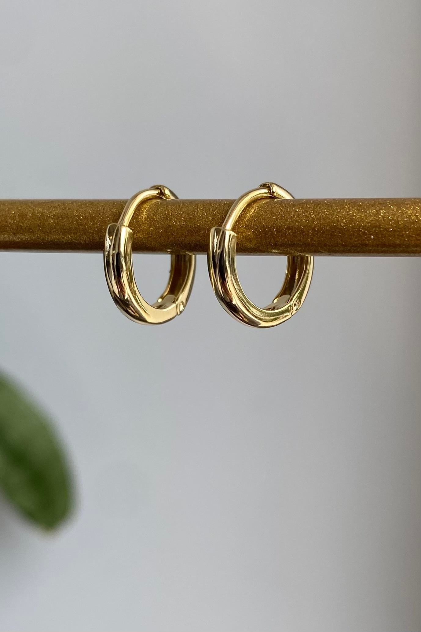KLASİK İNCE HALKA KÜPE 1cm