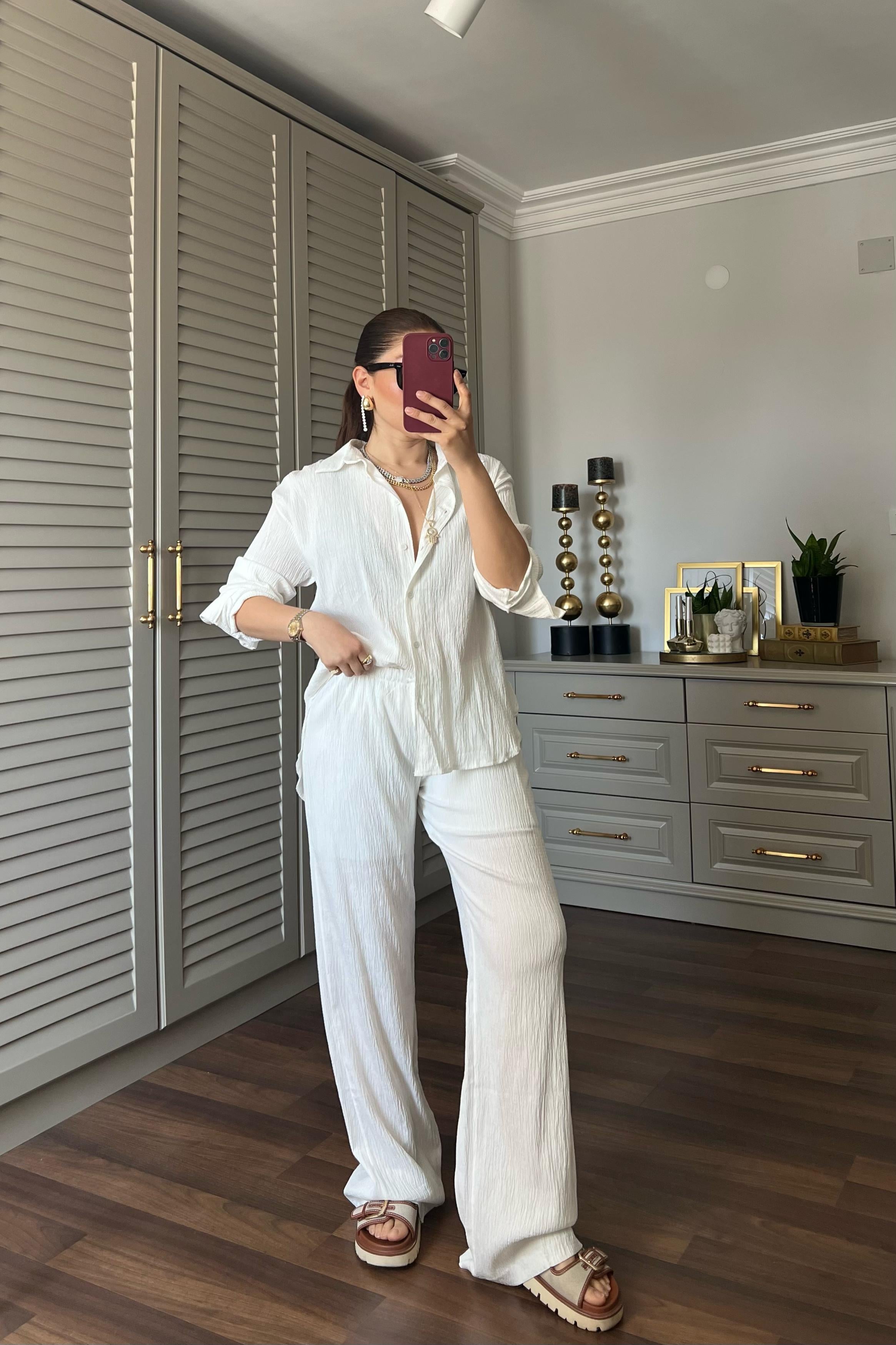 KRİNKIL GÖMLEK TAKIM