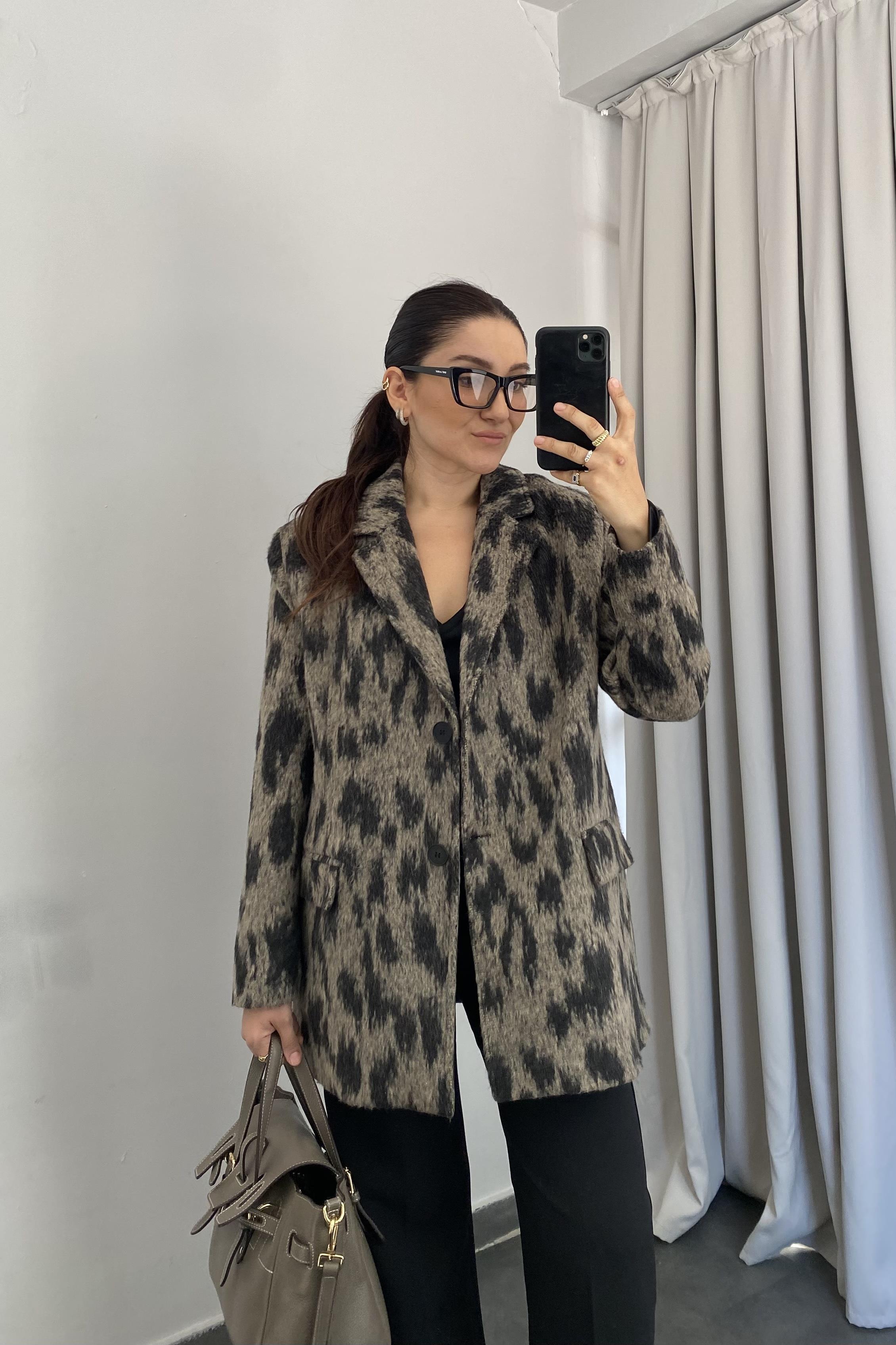 LEOPAR KASE CEKET / 0166