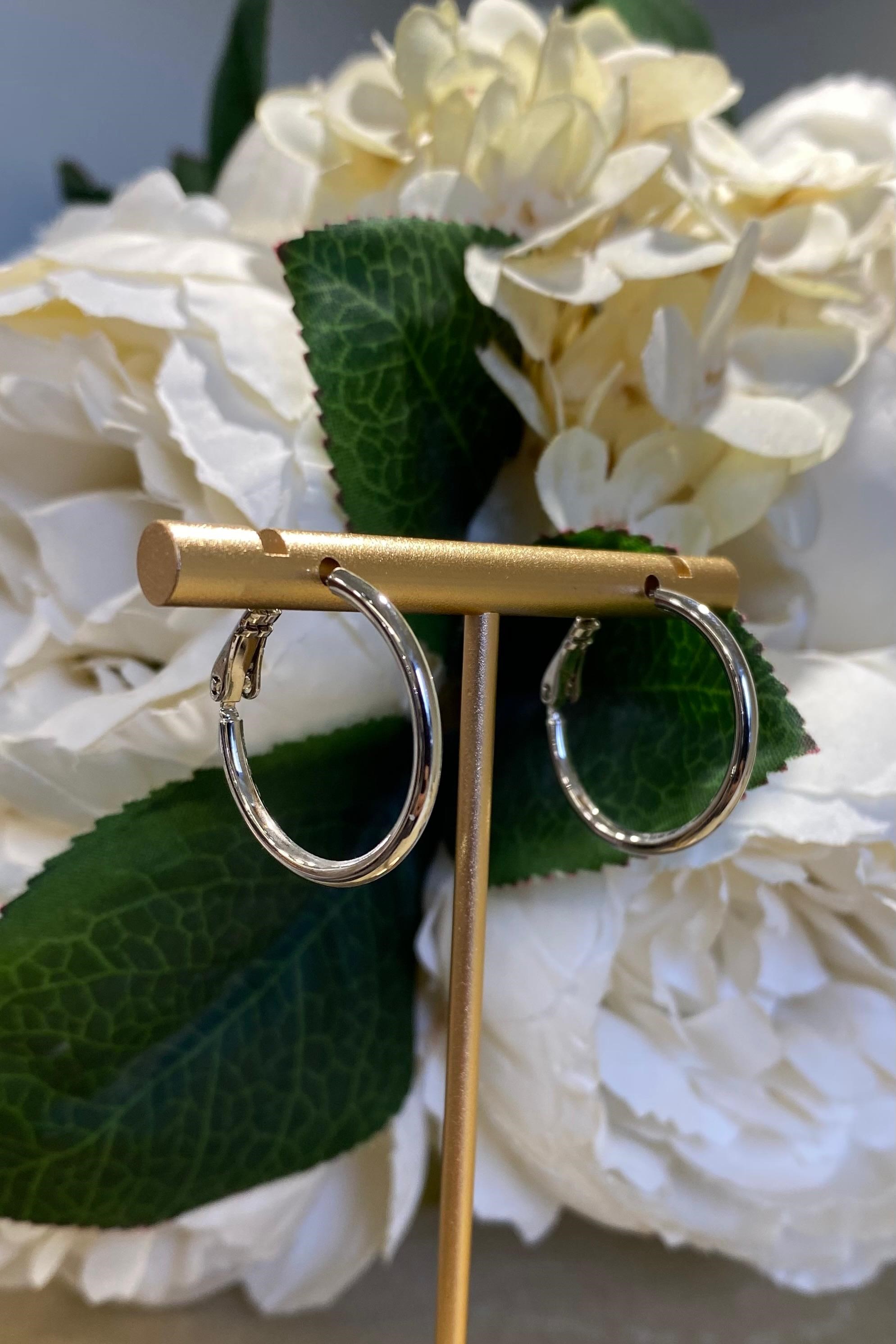 KLASİK İNCE HALKA KÜPE 2.5 CM