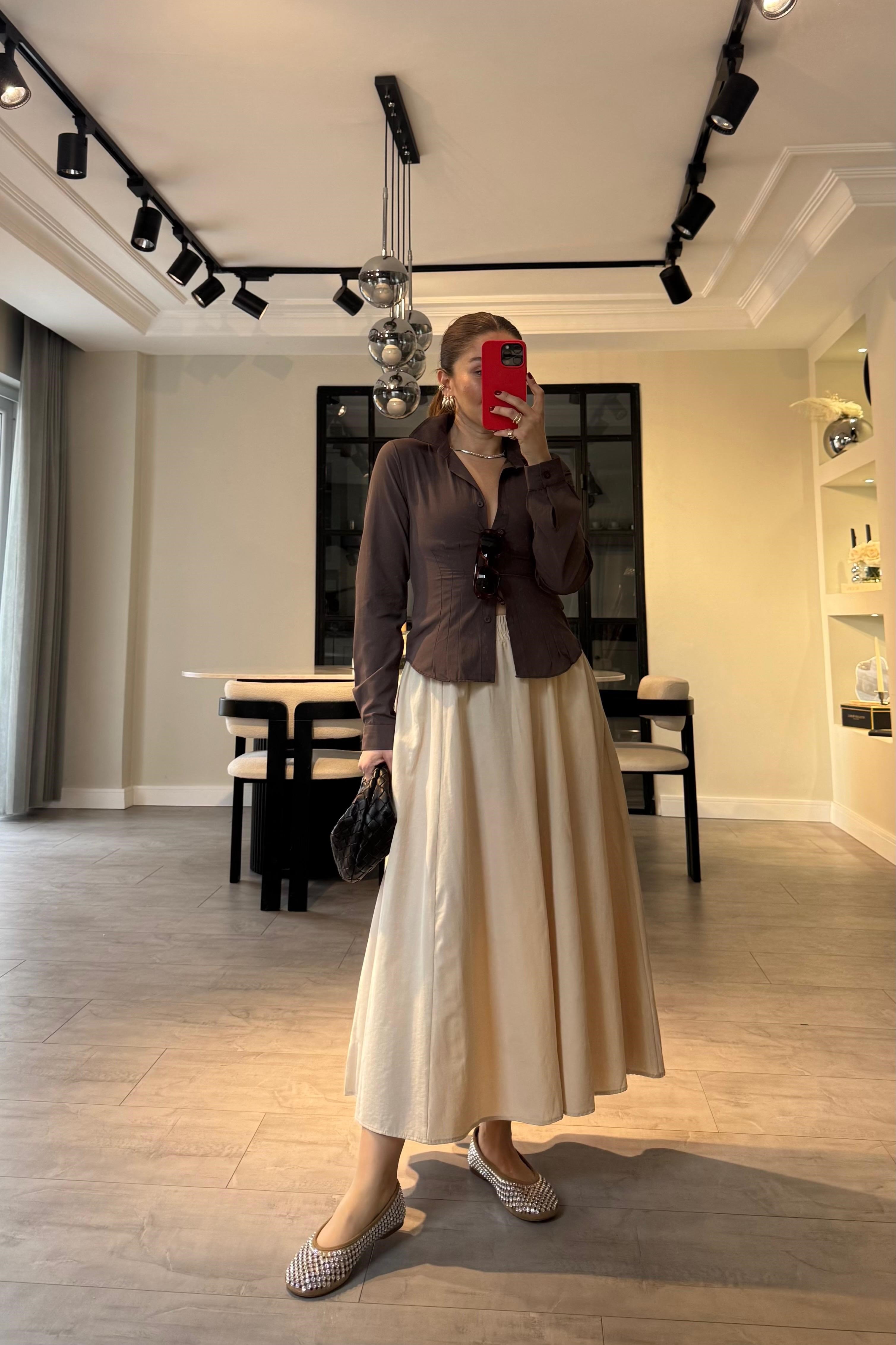 CEPLİ KLOŞ ETEK/1314