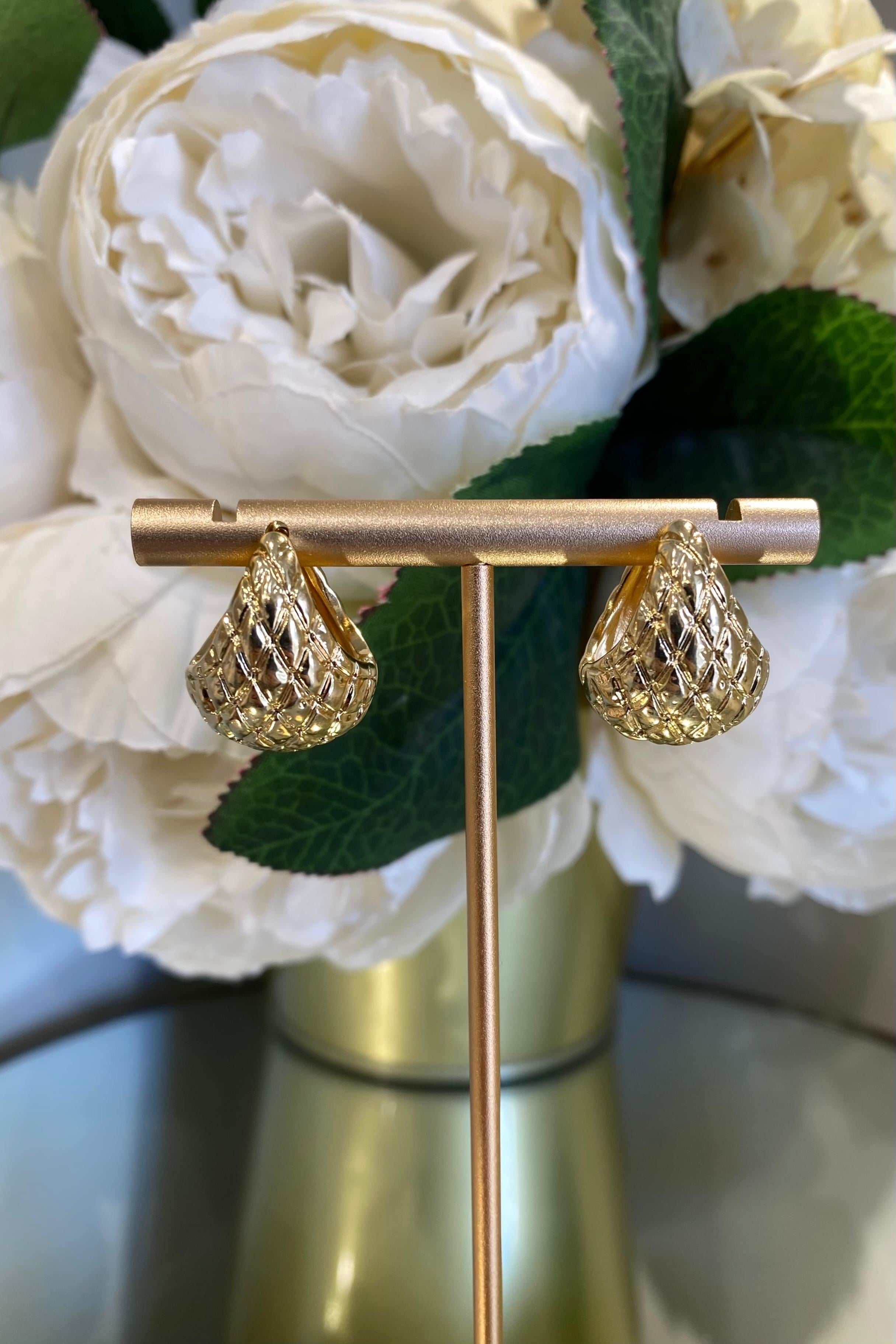 EZME KARO DESENLİ KÜPE