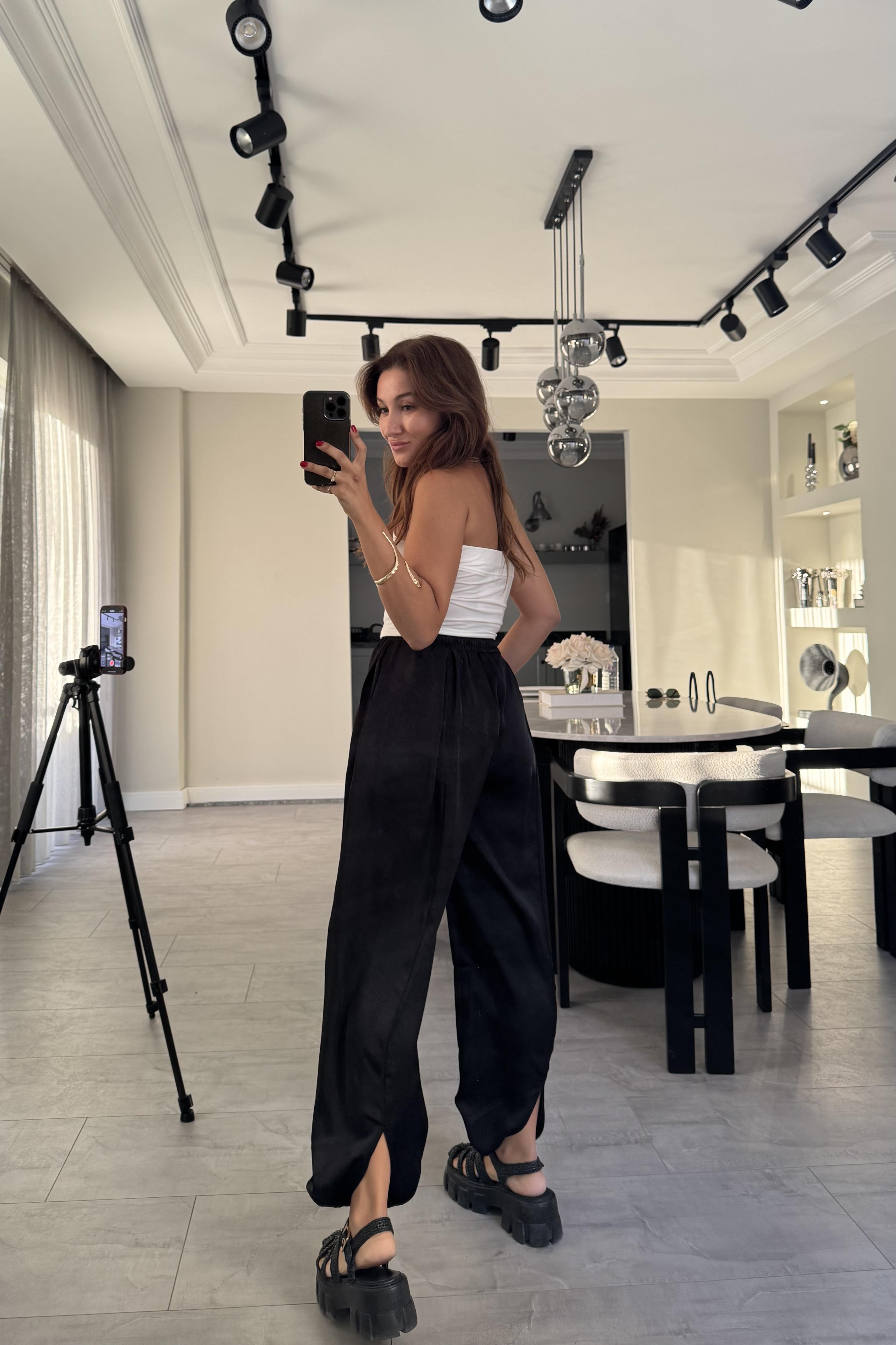 SATEN ŞALVAR PANTOLON/51199