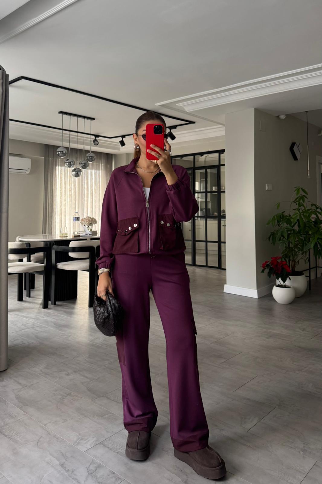 ÖNÜ FERMUARLI KARGO CEPLİ TAKIM/7541