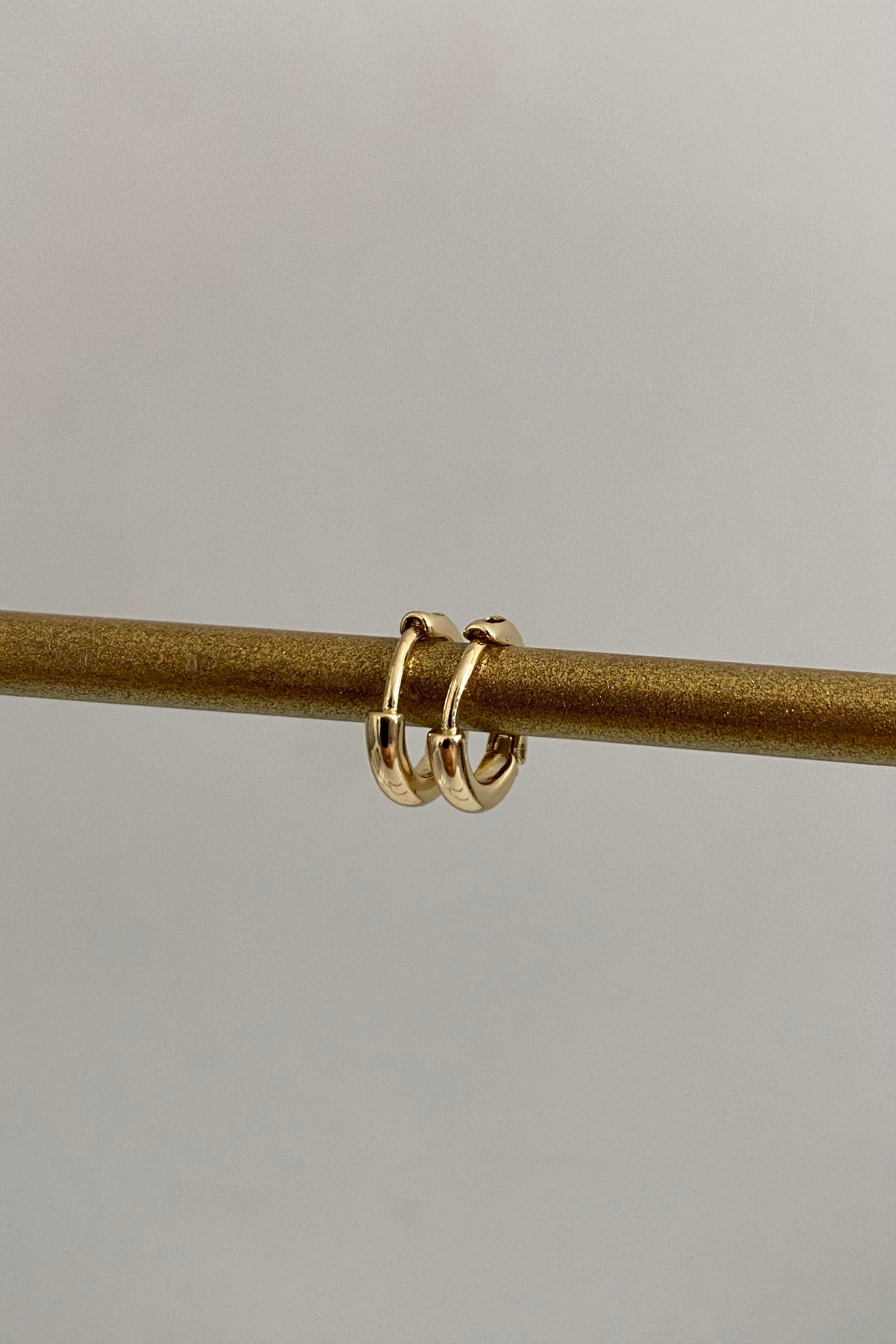 KLASİK HALKA KÜPE 1.cm