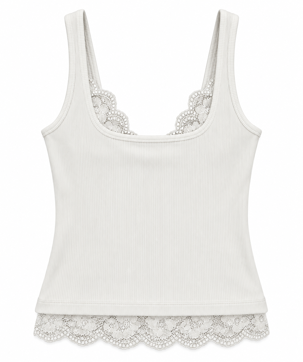 DANTELLİ KOMBİNE HALTER TOP/260731