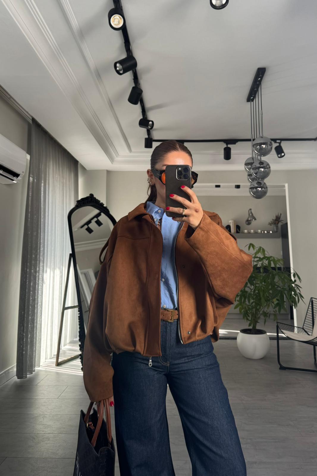 DAKOVO SÜET CEKET/8241