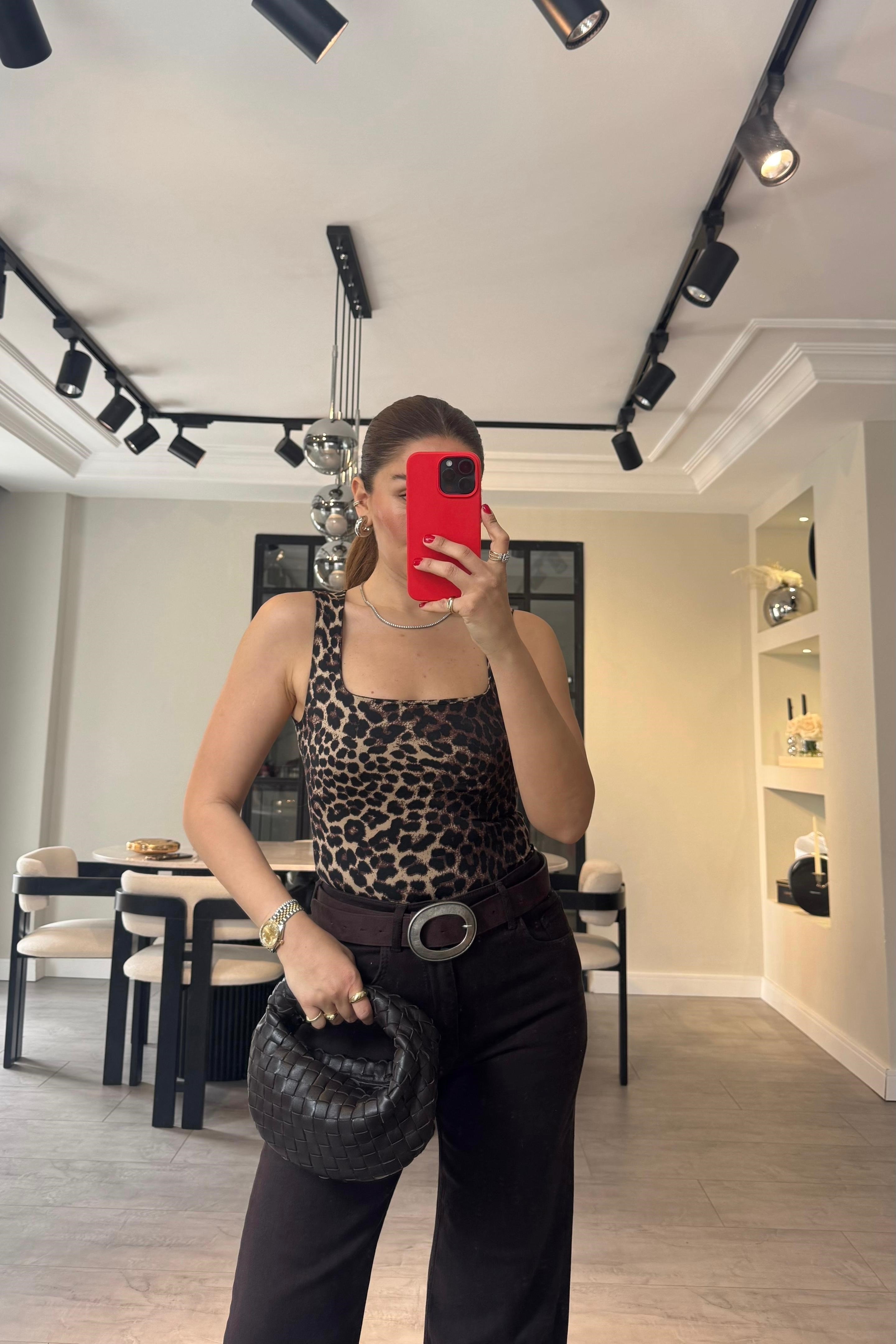 KATİA KARE YAKA BODYSUİT/6797