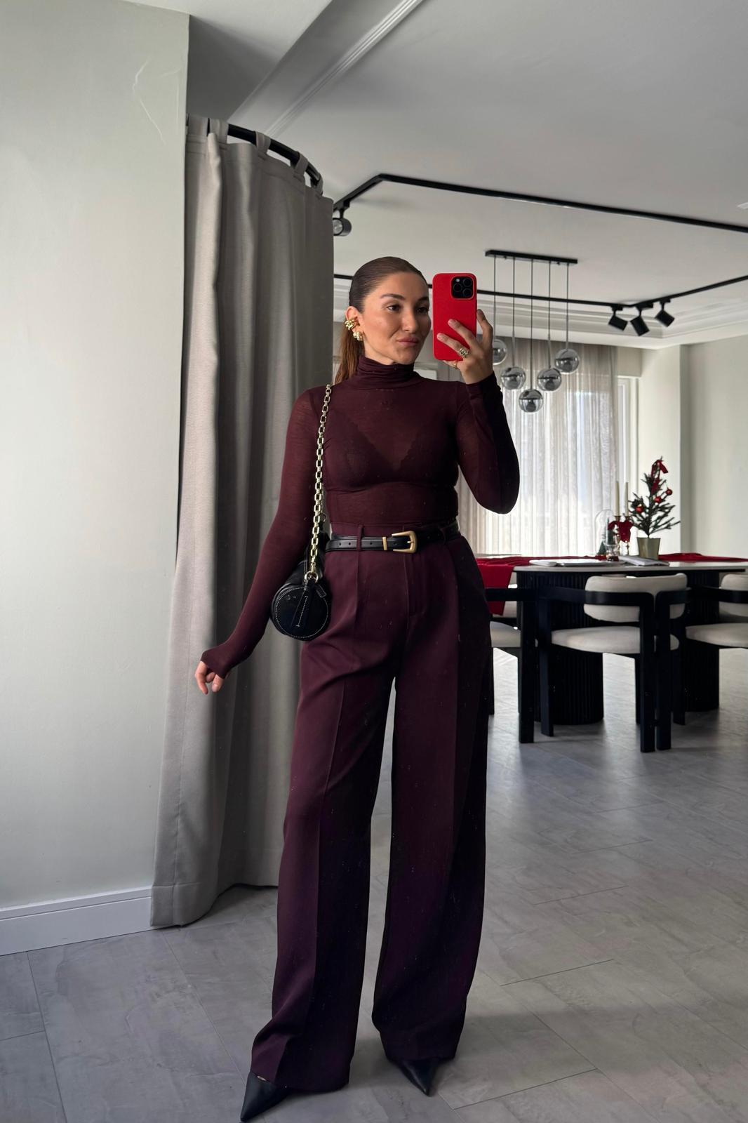 PİLELİ ZR PALAZZO PANTOLON