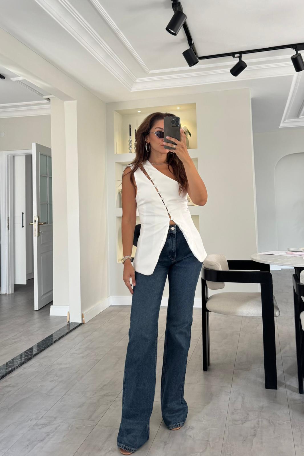 YÜKSEK BEL İSPANYOL PAÇA MNG JEAN