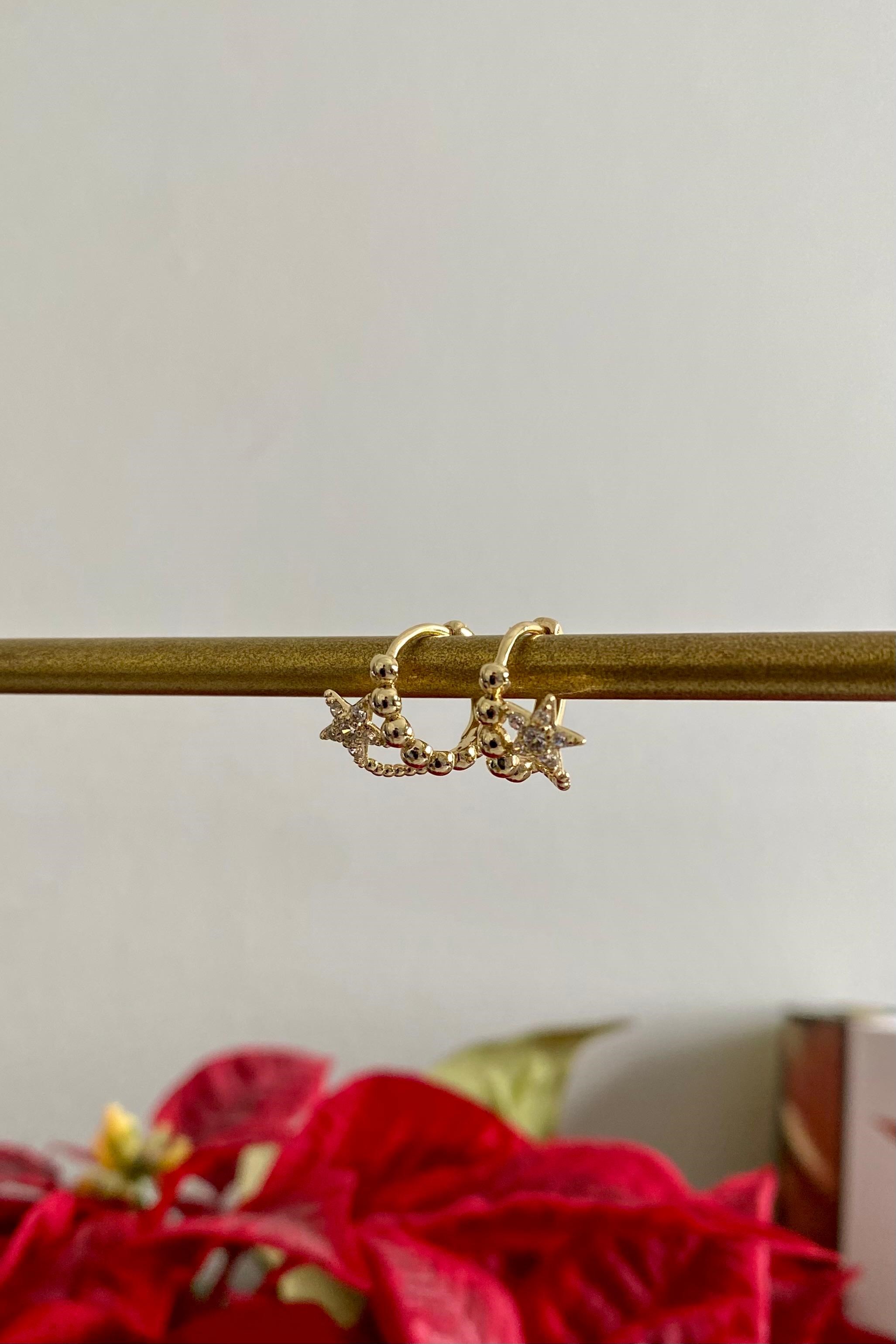 STAR MİNİMAL KÜPE 1CM