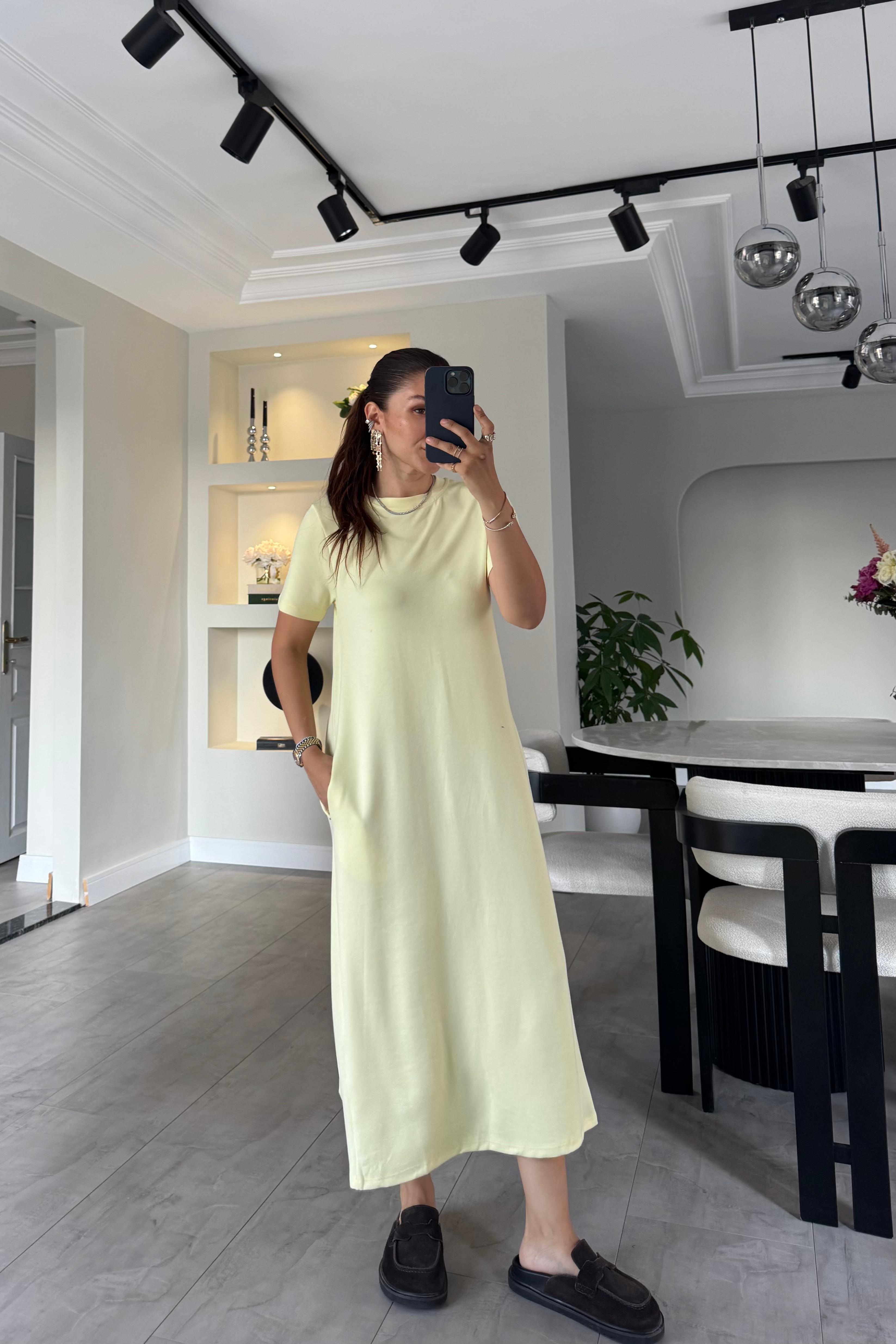 MODAL CEPLİ ELBİSE/300