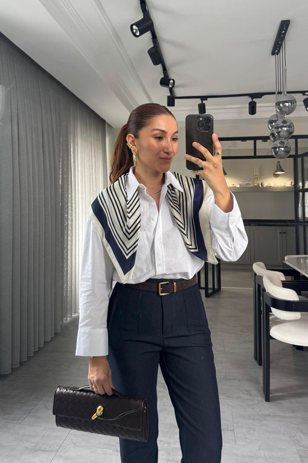 REGULAR FİT POPLİN GÖMLEK/4701