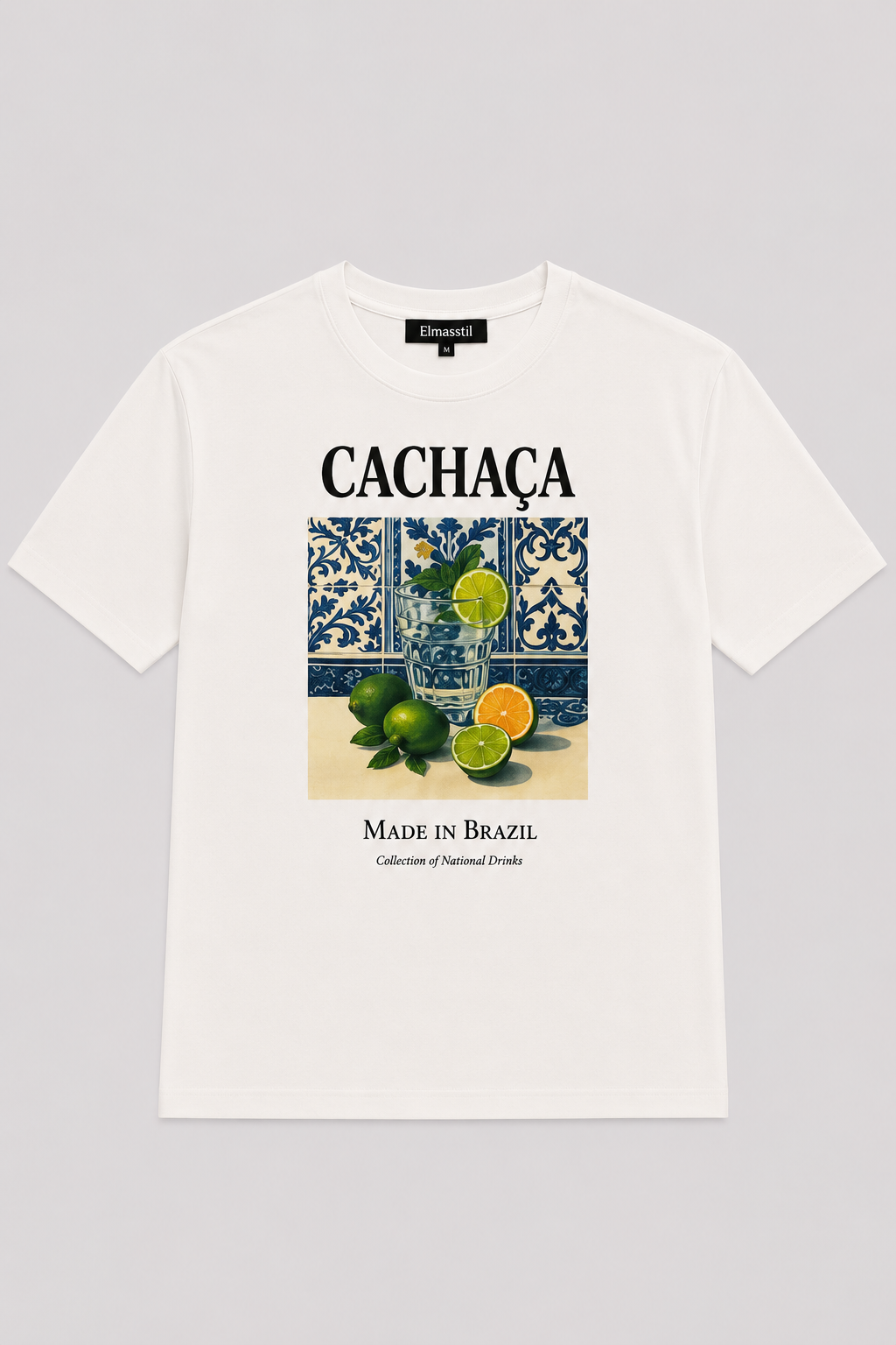 CACHACA BASKILI T-SHİRT