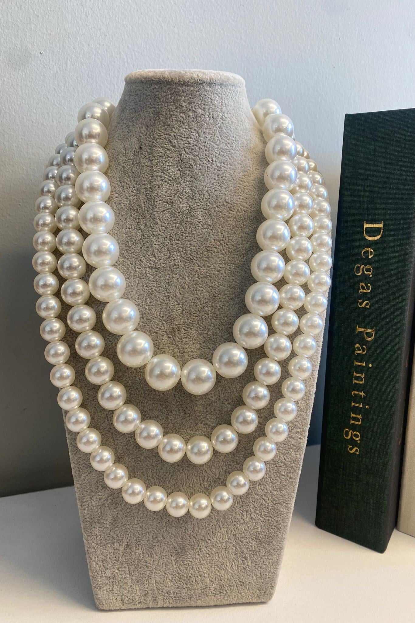 ÜÇLÜ İNCİ KOLYE