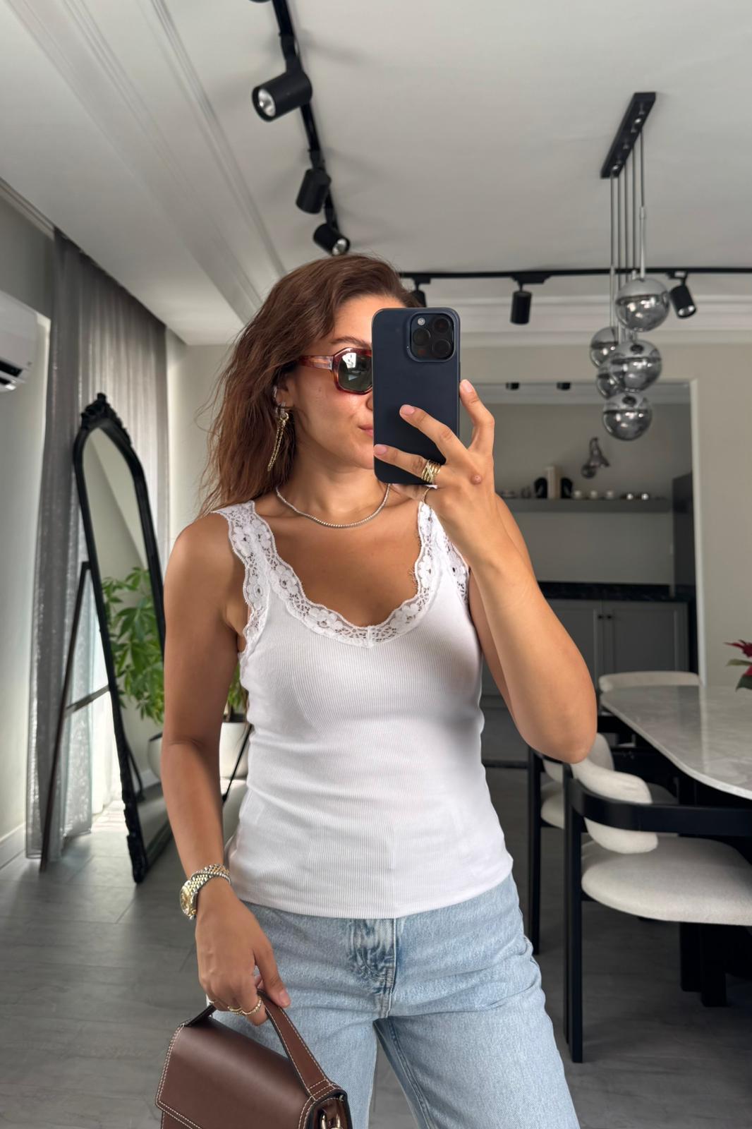 DANTEL ASKILI FİTİLLİ ATLET/16631