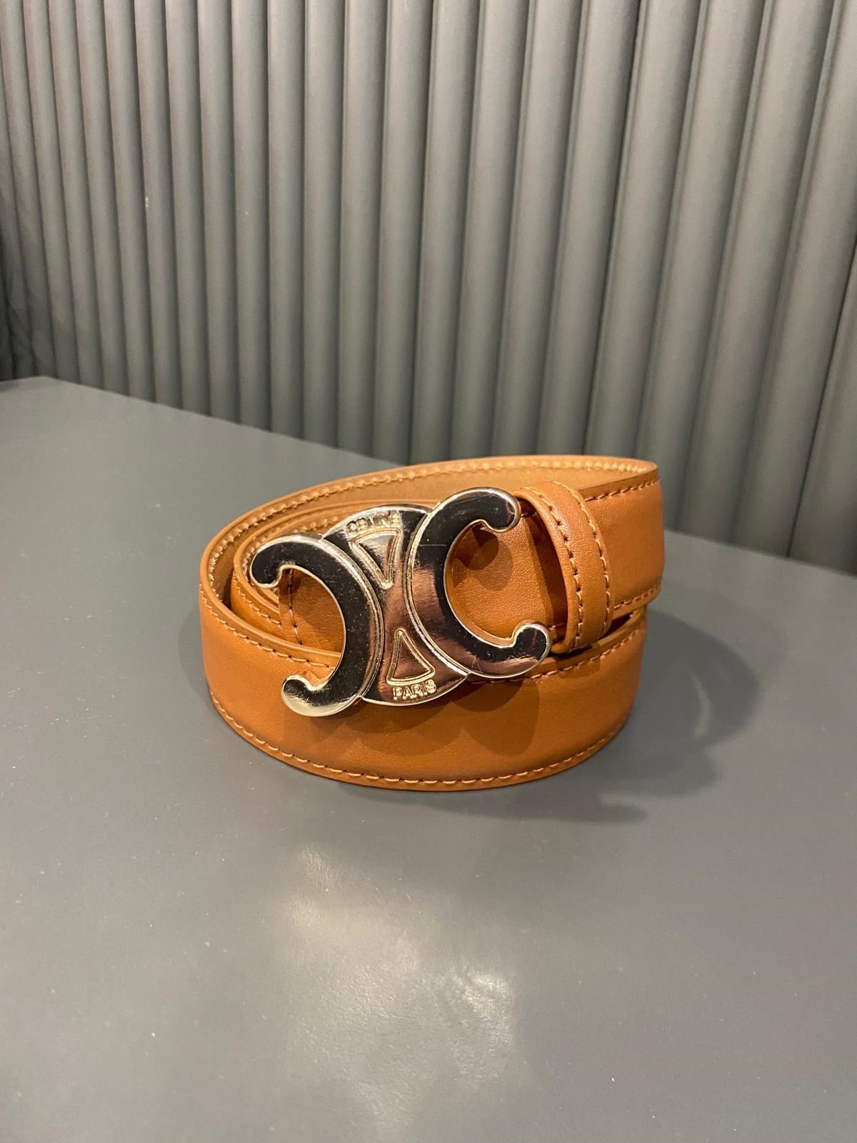 CLN GOLD KEMER ORİJİNAL DERİ