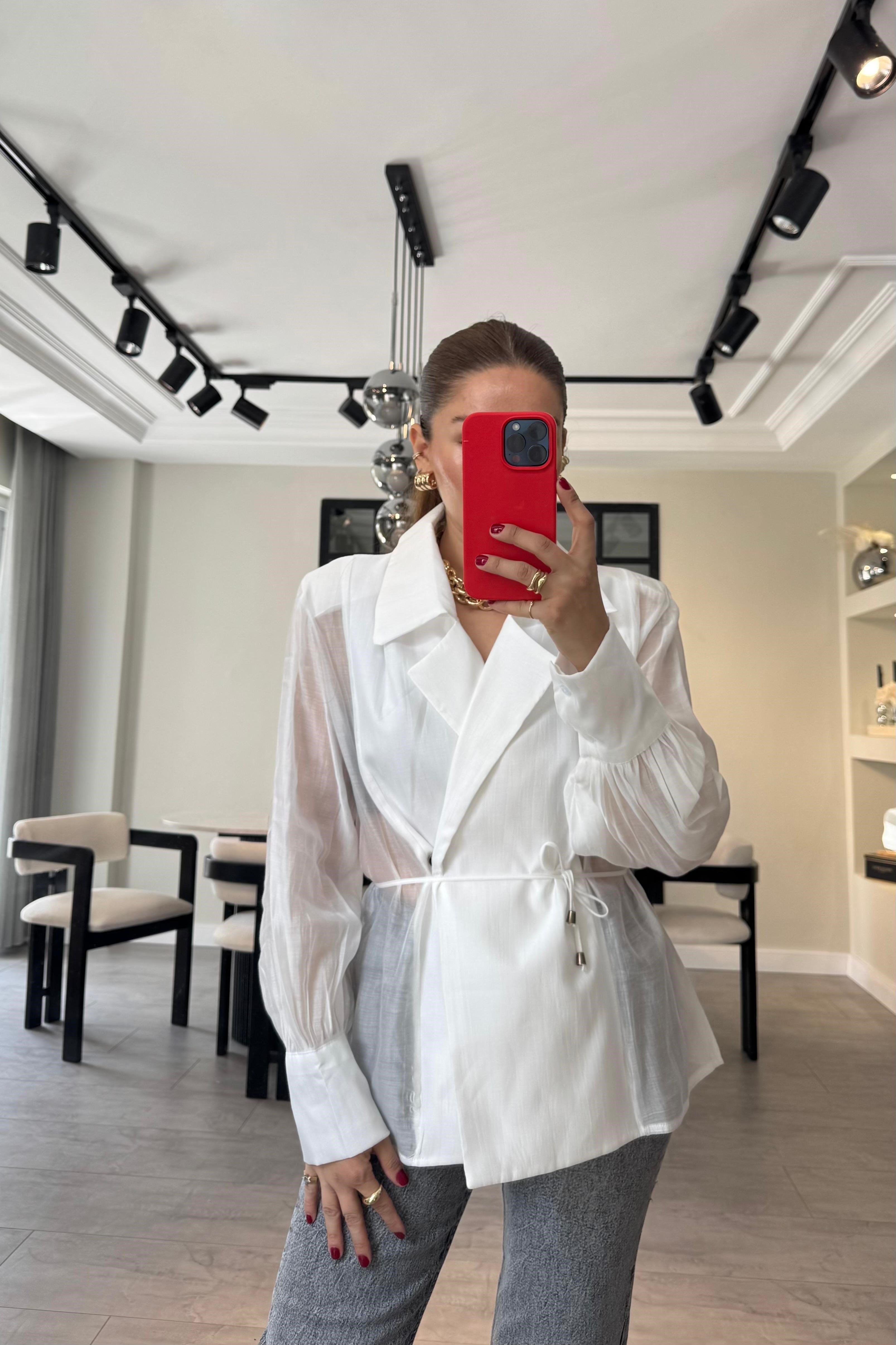 VATKALI TENSEL GÖMLEK/5029