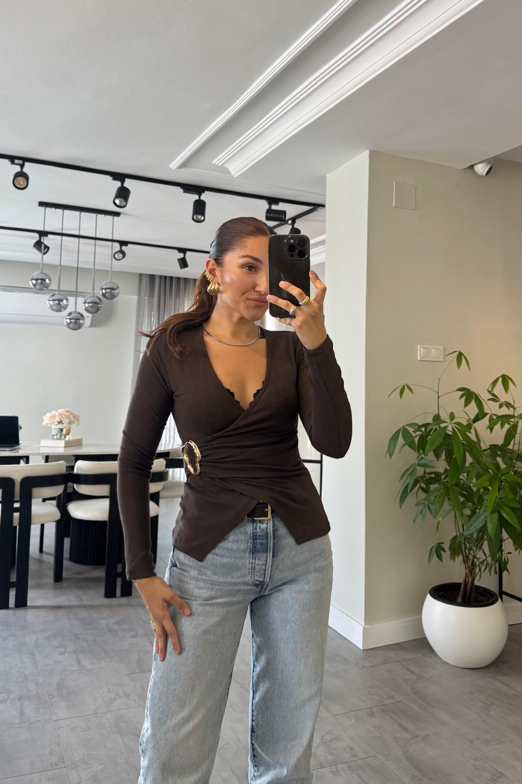 KRUVAZE GOLD TOKALI BLUZ/0781