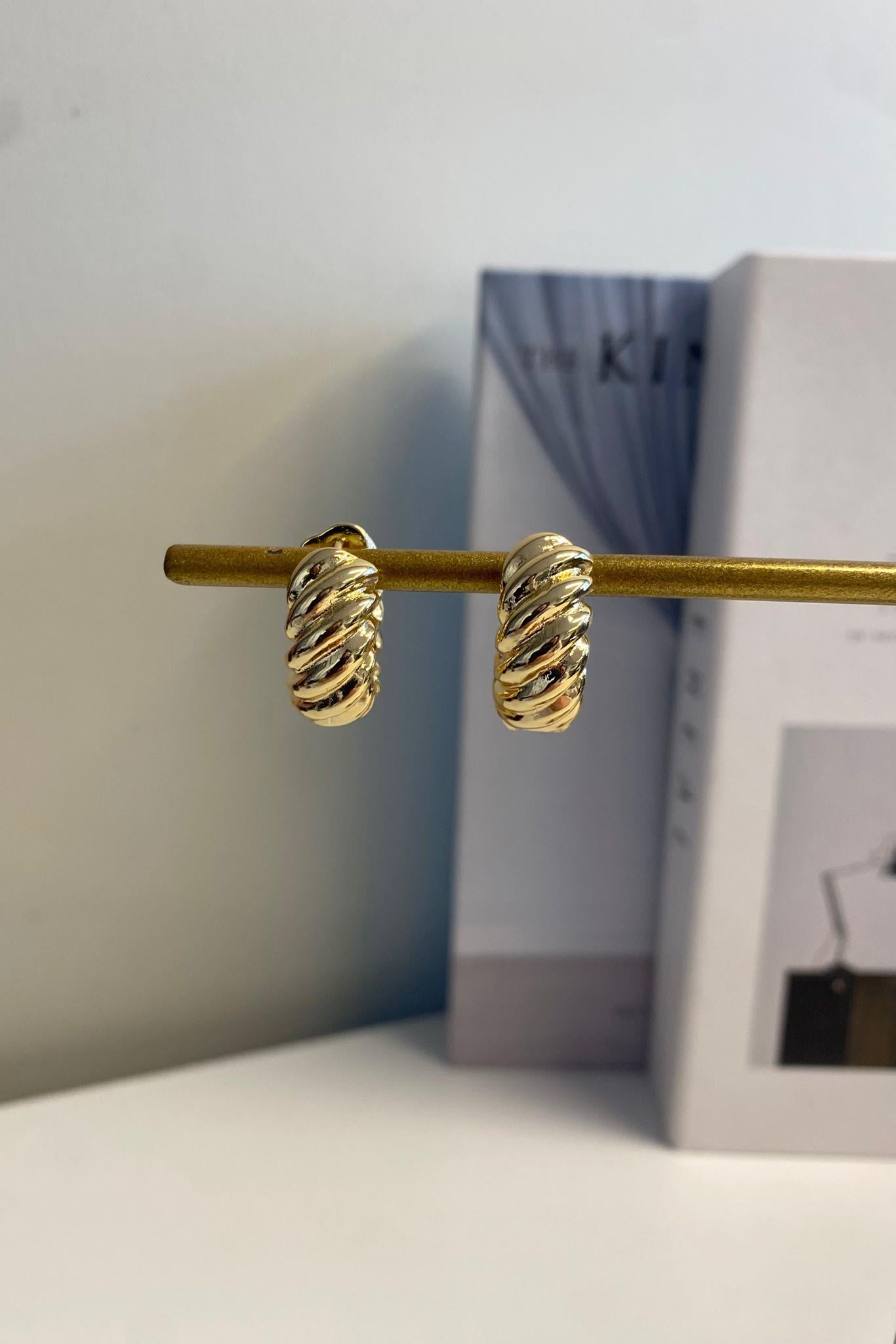 KALIN BURGU HALKA KÜPE 2.3 CM