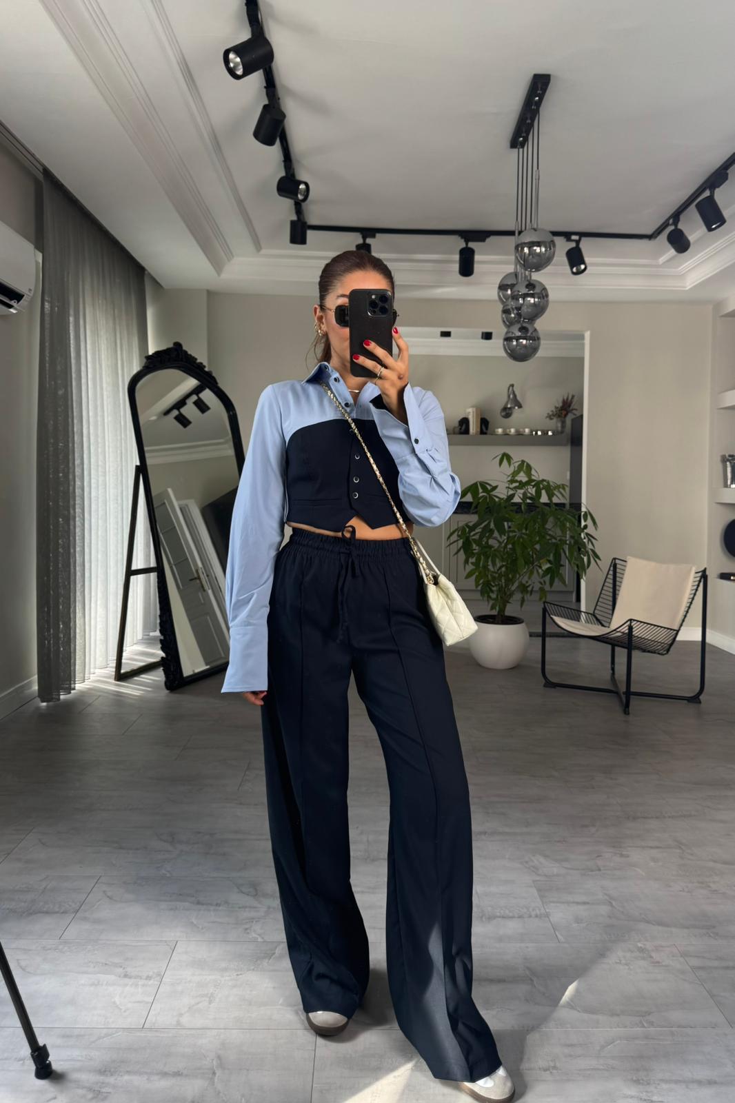 ÇİMA DİKİŞLİ PALAZZO PANTOLON/50741