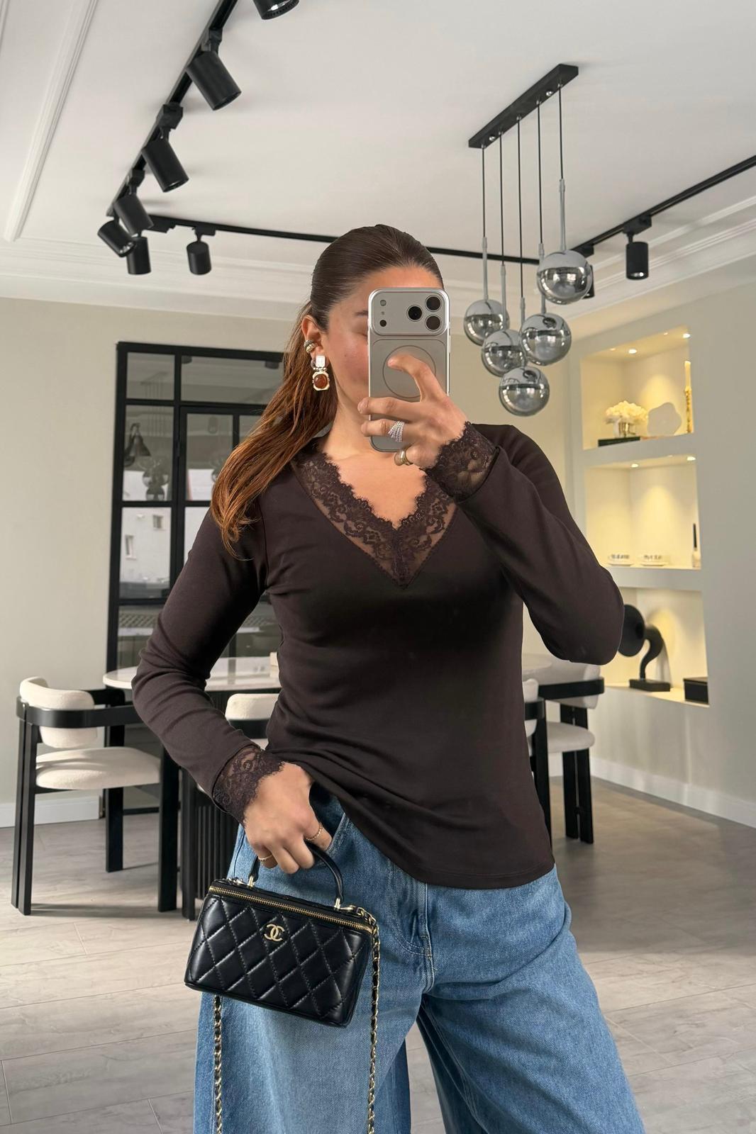 DANTEL V YAKA BLUZ/17353