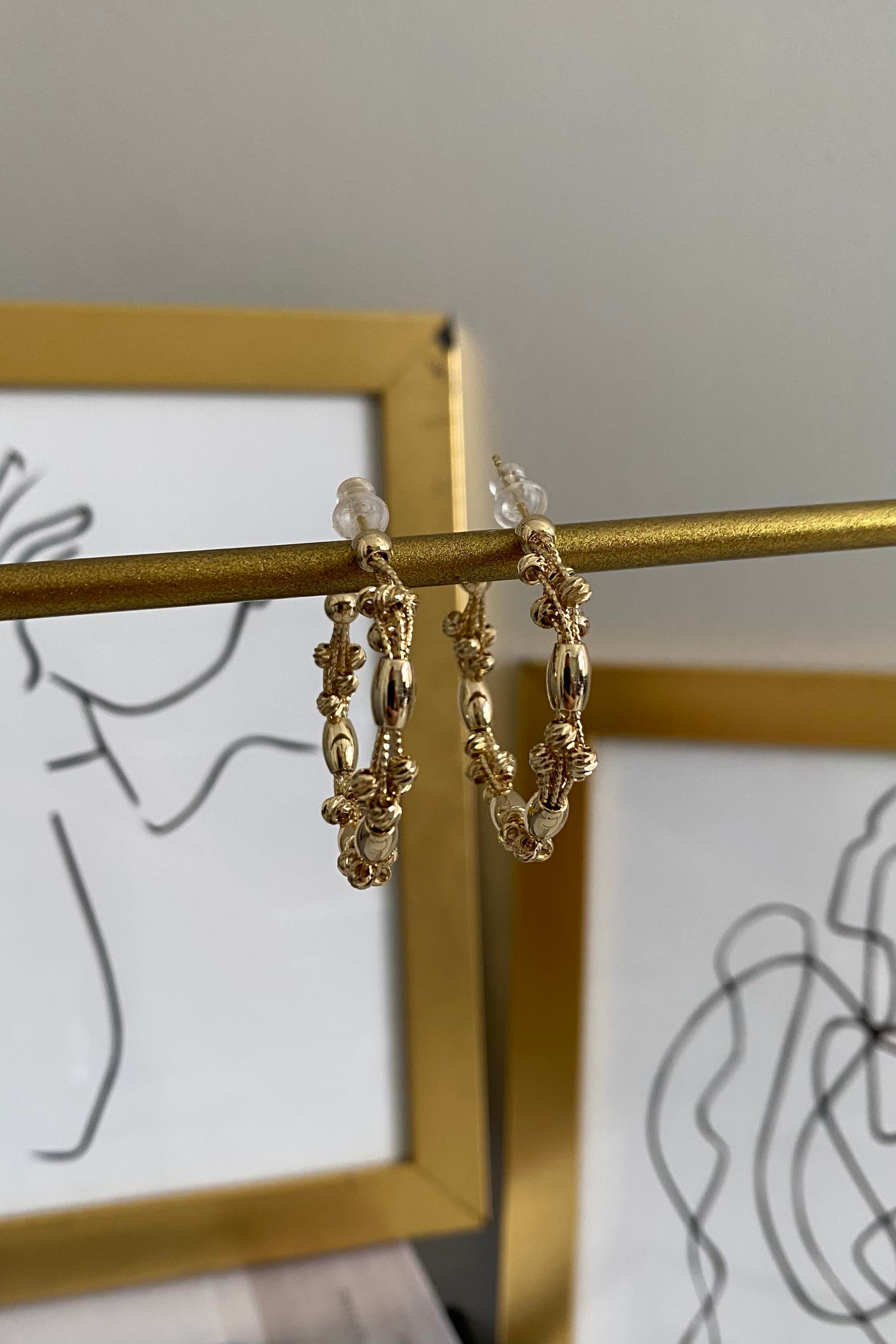 DORİKALI HALKA KÜPE