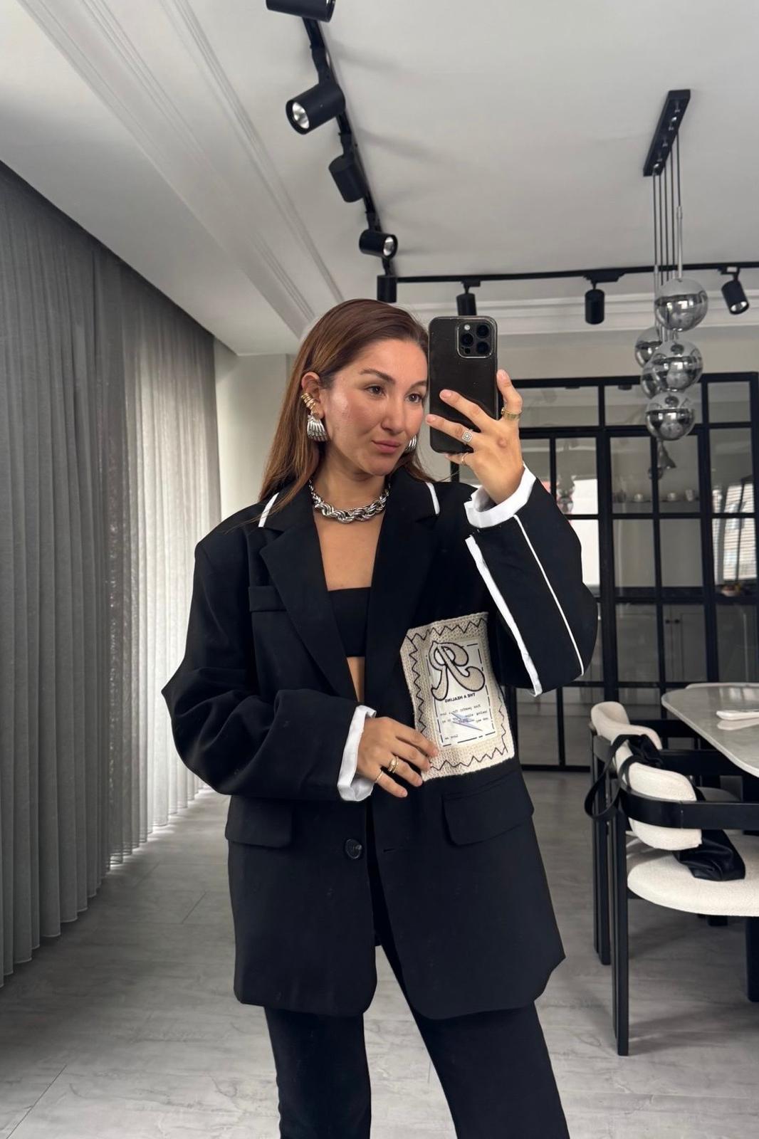 HEALİNG BİYELİ BLAZER CEKET/0018