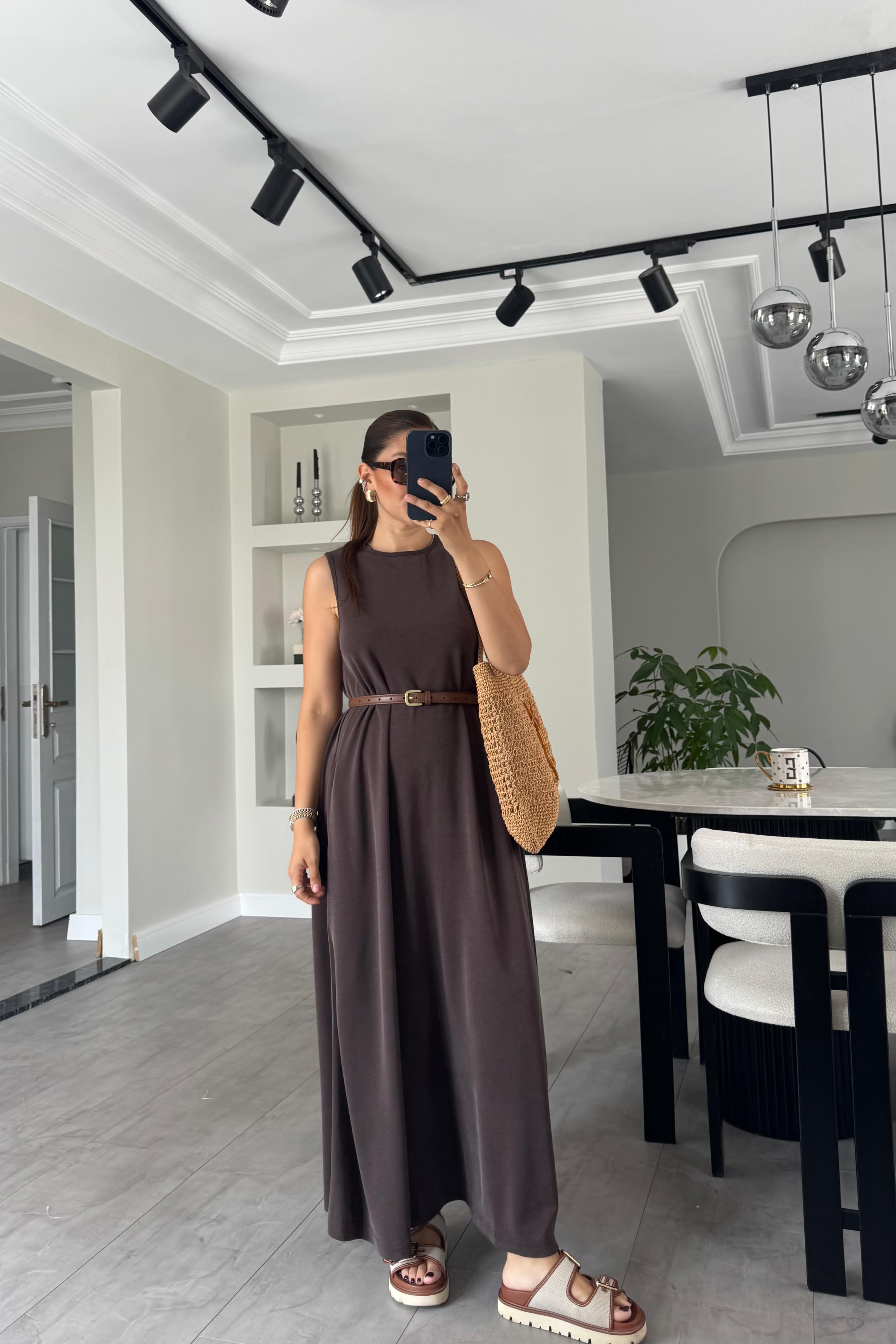 KOLSUZ YIKAMALI MODAL ELBİSE/508