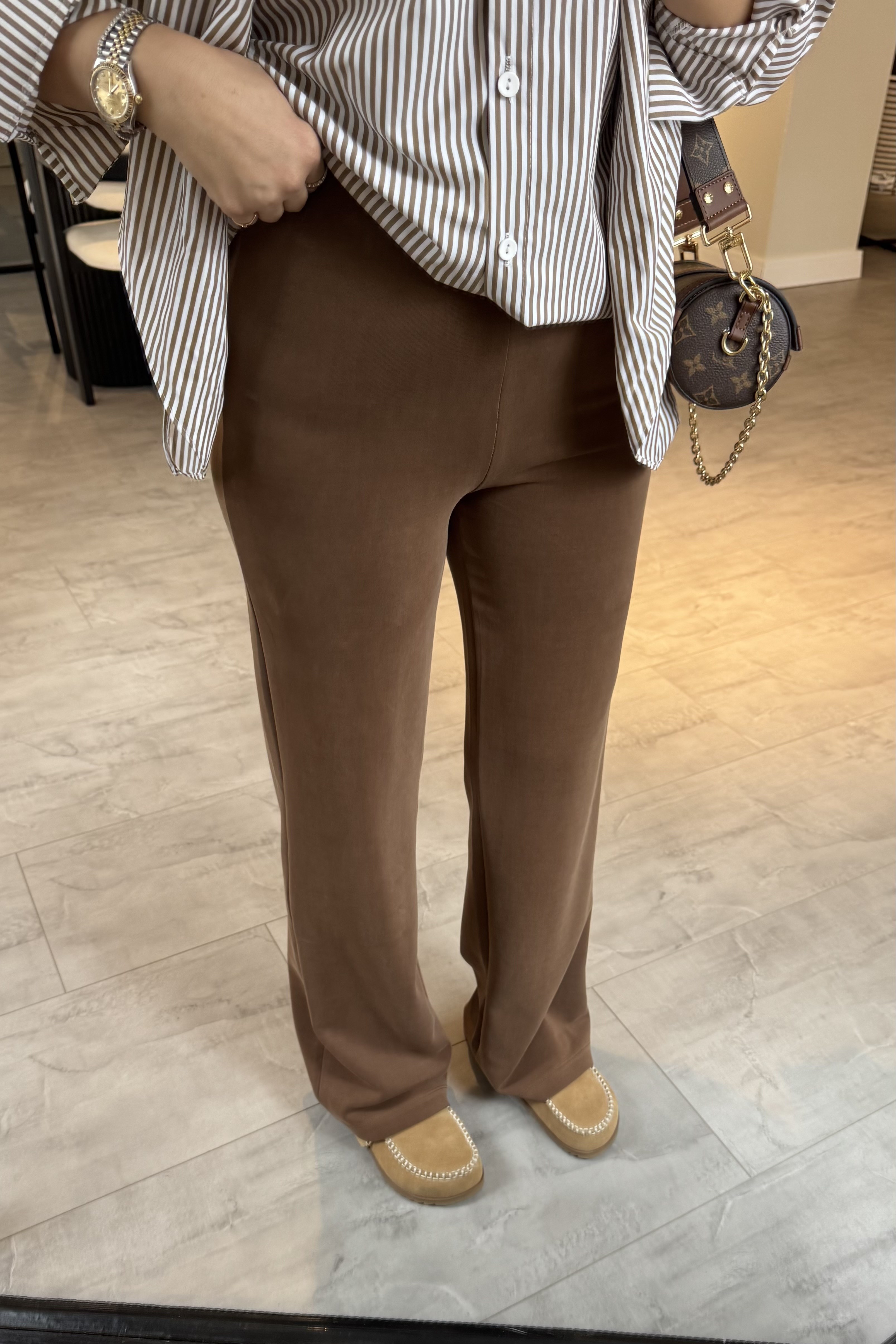 BELİ DÜZ OYSH PALAZZO PANTOLON