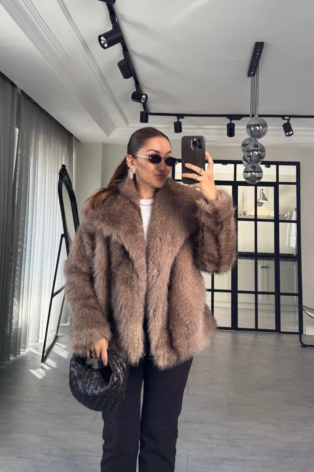 GENİŞ YAKA KİKO KÜRK/2059