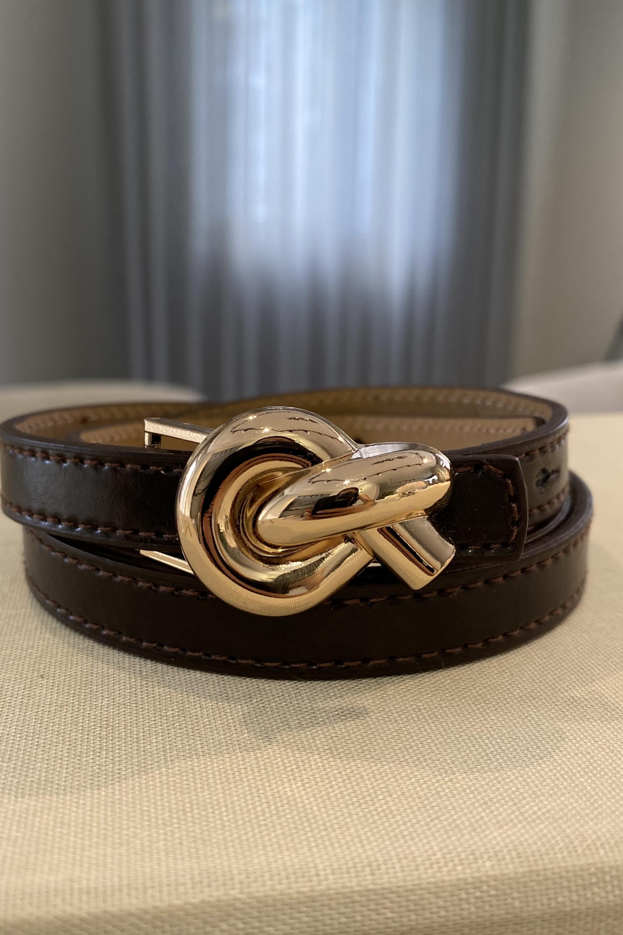 DÜĞÜM TOKALI GOLD KEMER