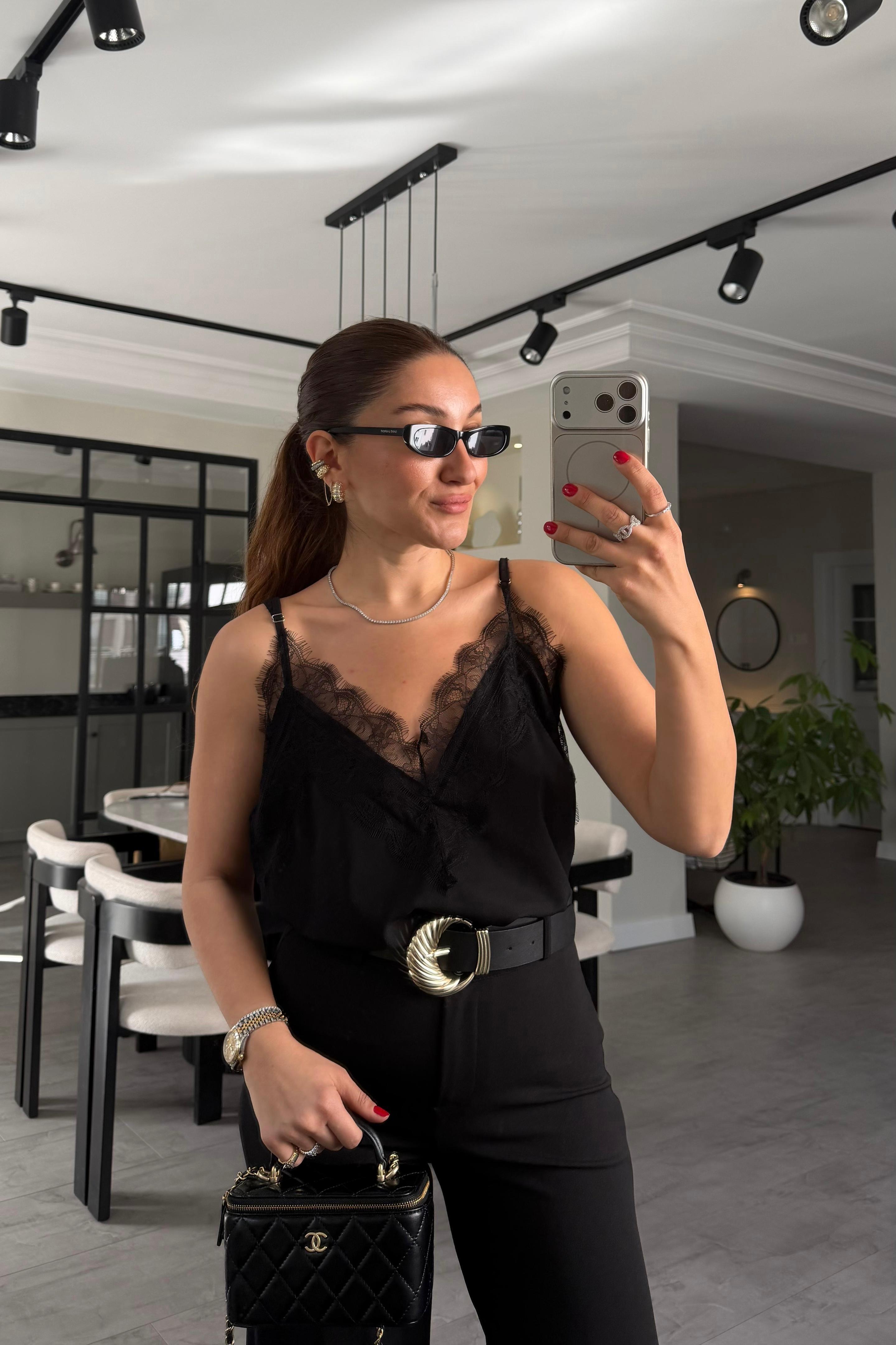 ASANSÖR ASKILI DANTEL ATLET/4855