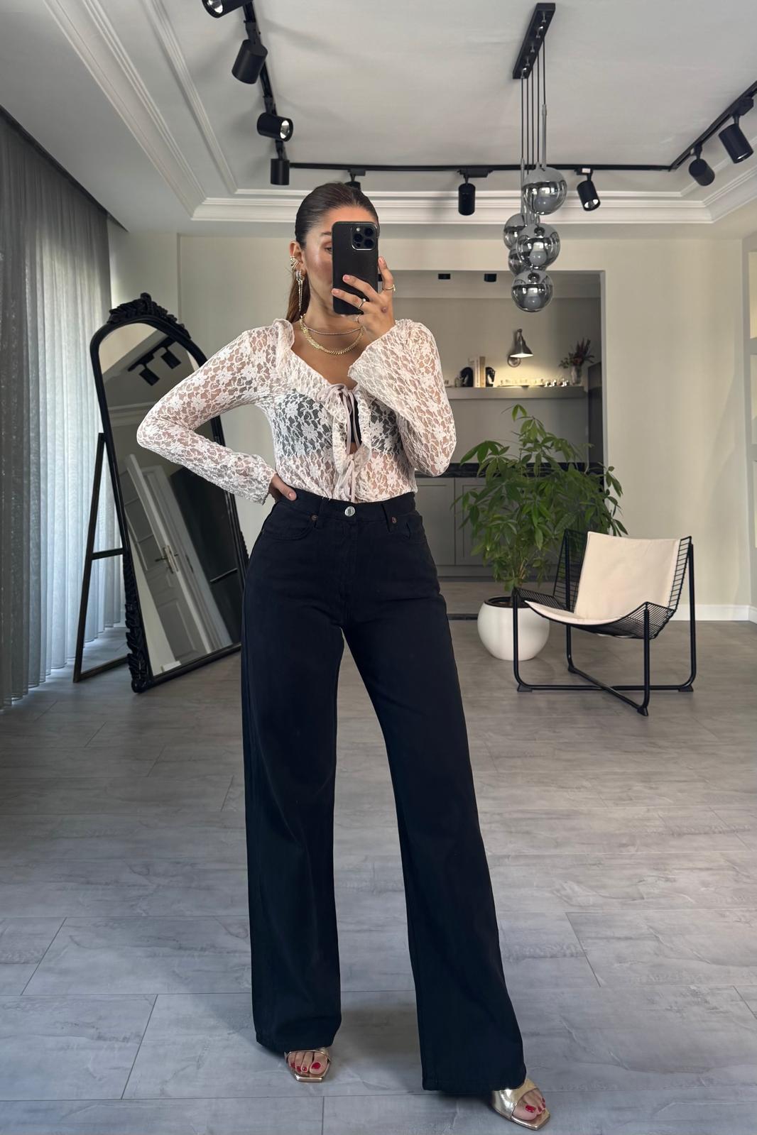 YÜKSEK BEL PALAZZO PANTOLON ZR