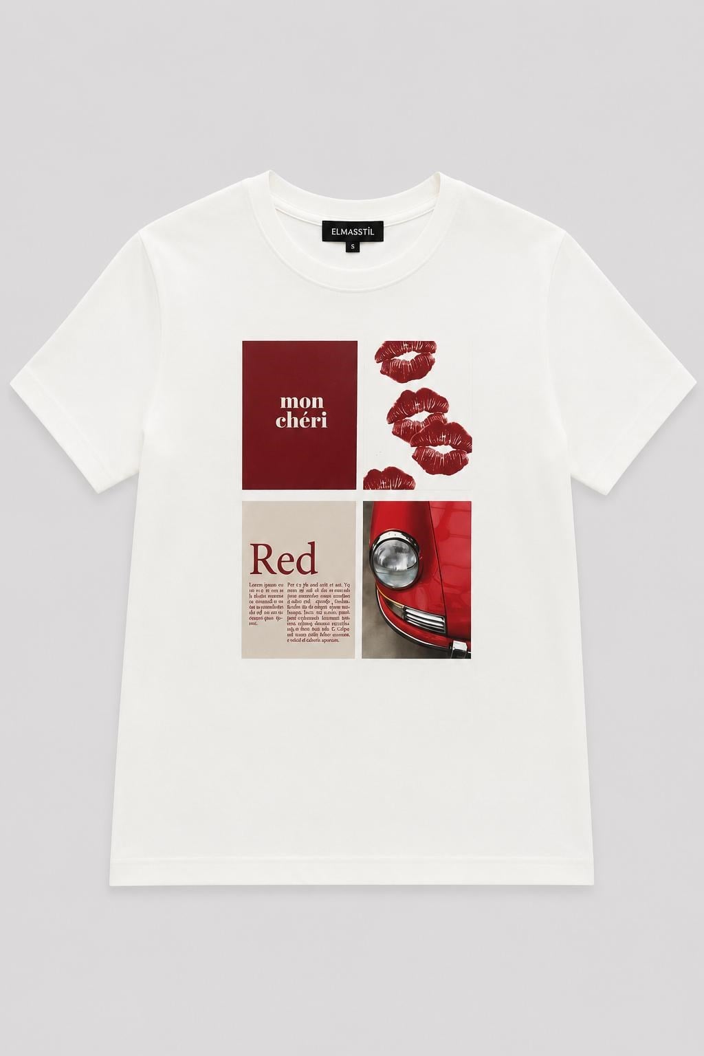 MAN CHERİ YAZILI T-SHIRT