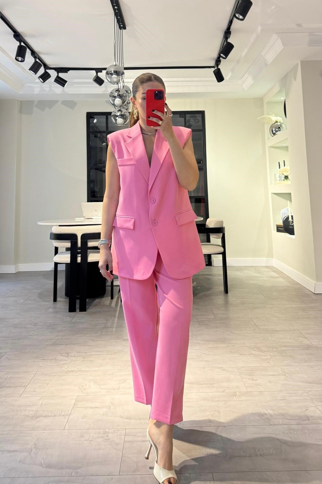 YELEKLİ KUMAŞ TAKIM