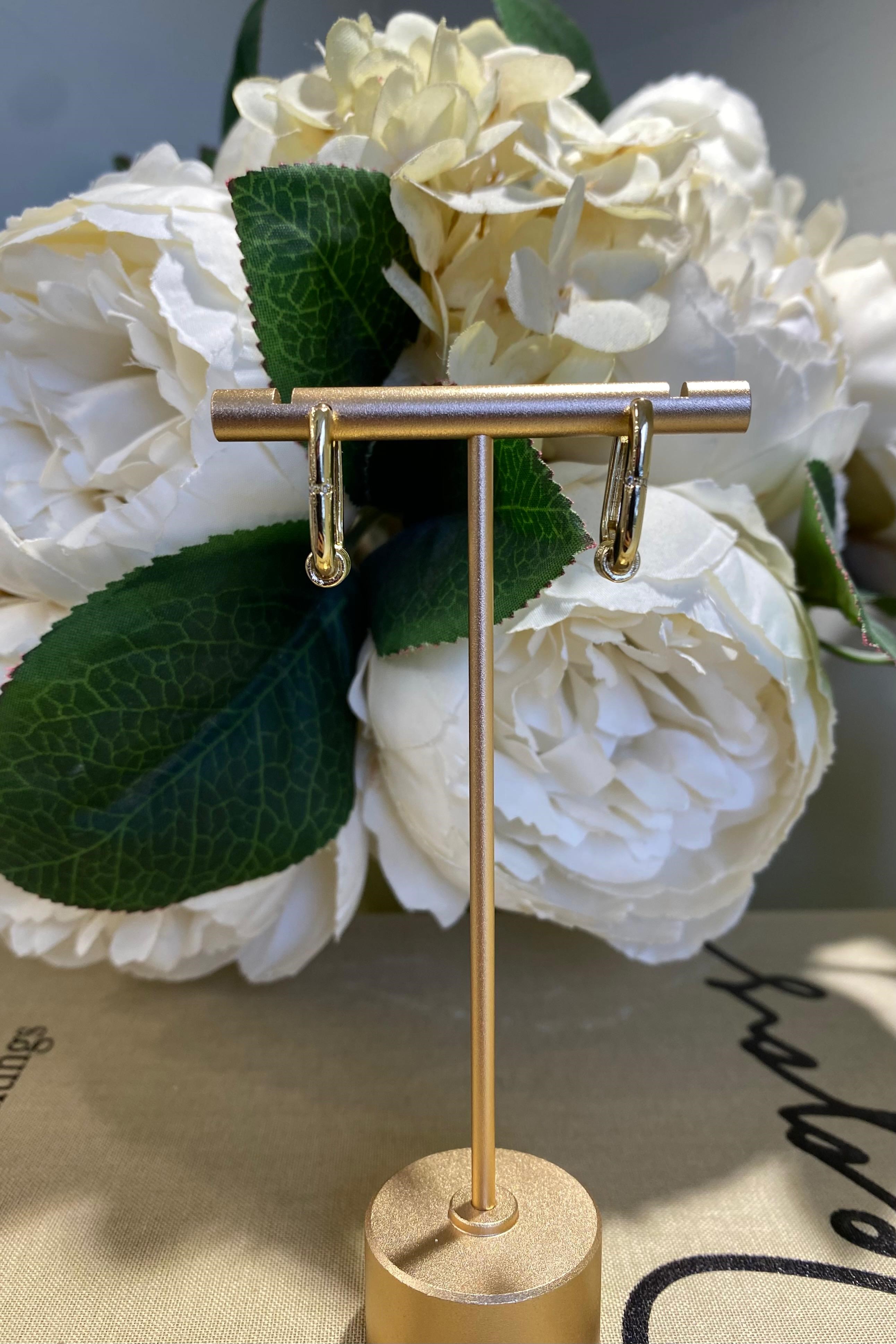 ORTA DETAYLI OVAL KÜPE 2CM