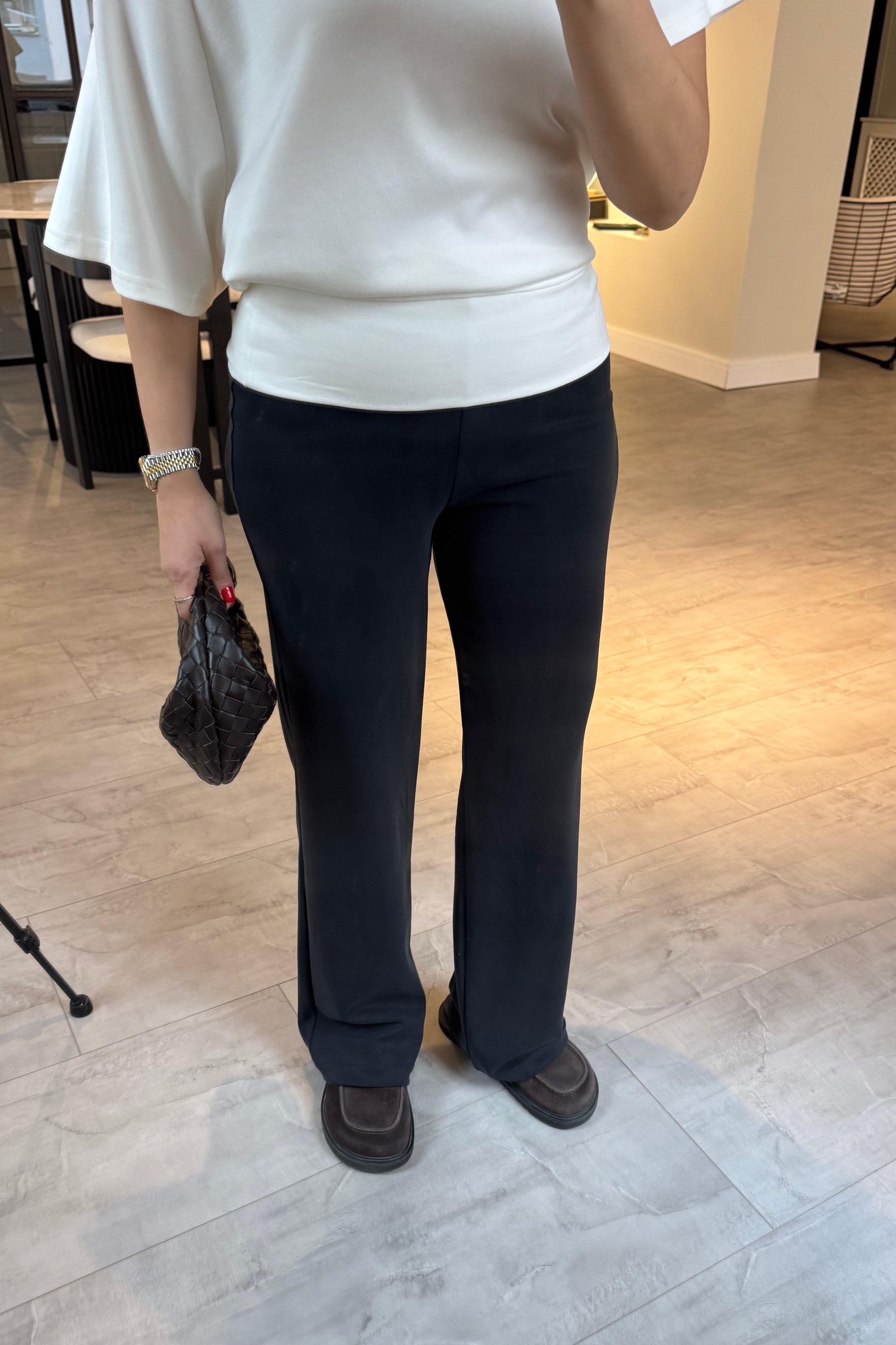 BELİ DÜZ OYSH PALAZZO PANTOLON