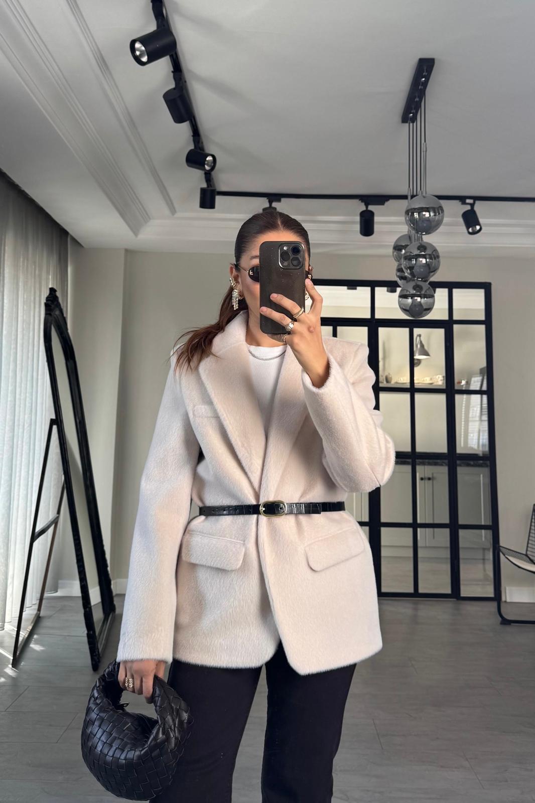 PELUŞLU BLAZER CEKET/9490