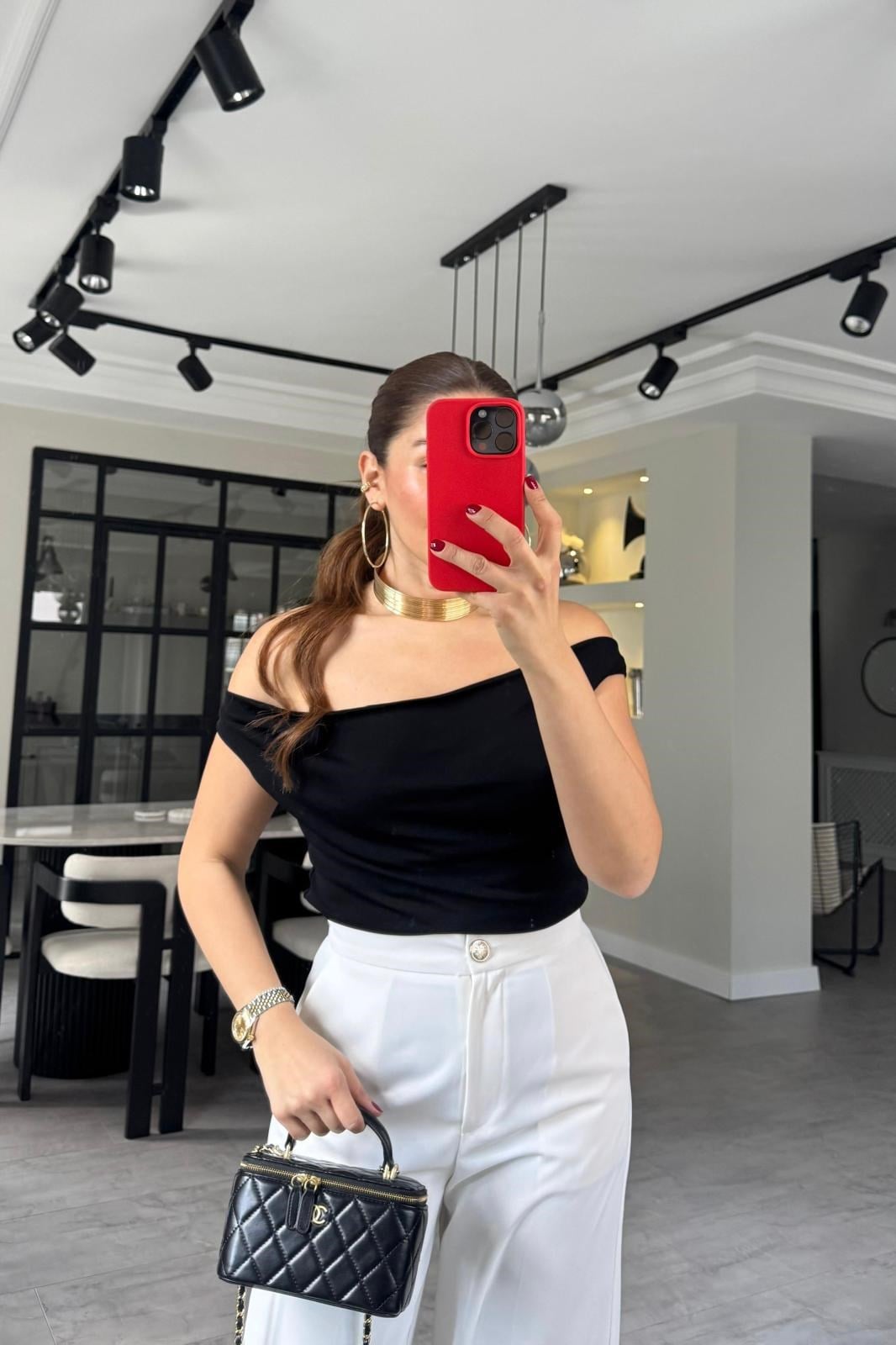 KOLSUZ DEGAJE MASSİ BLUZ