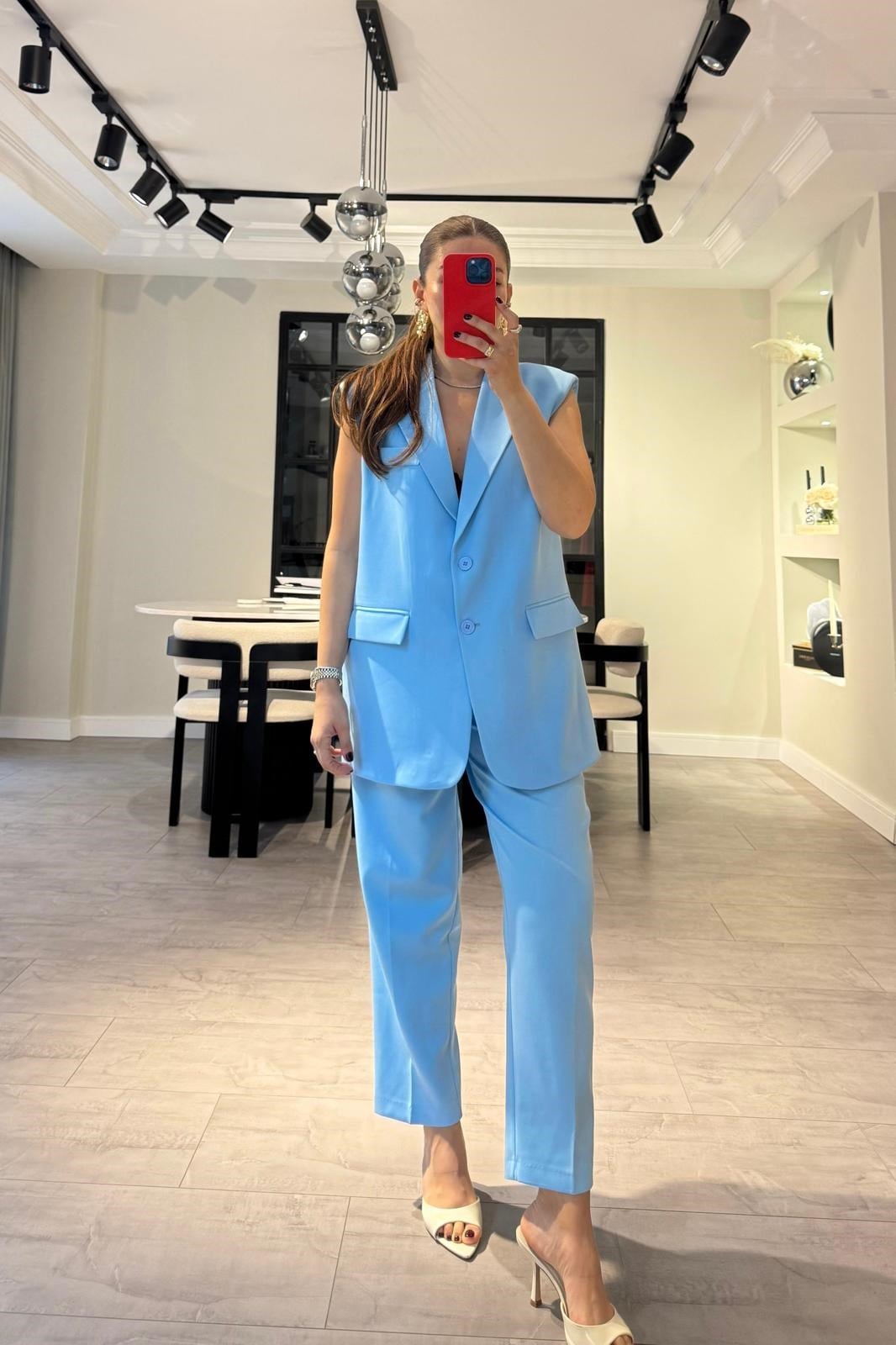 YELEKLİ KUMAŞ TAKIM