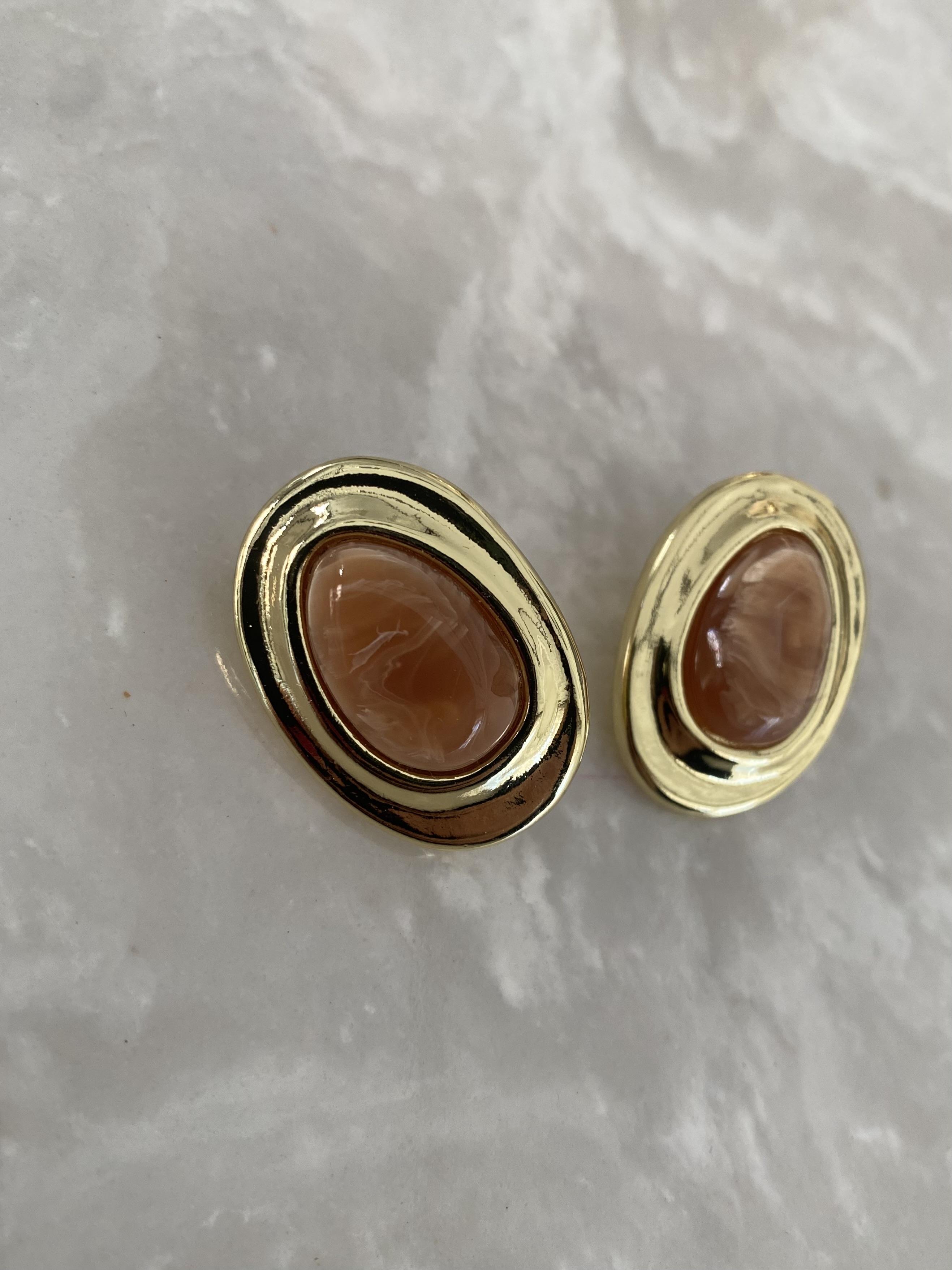 ÇERÇEVELİ VİNTAGE KÜPE