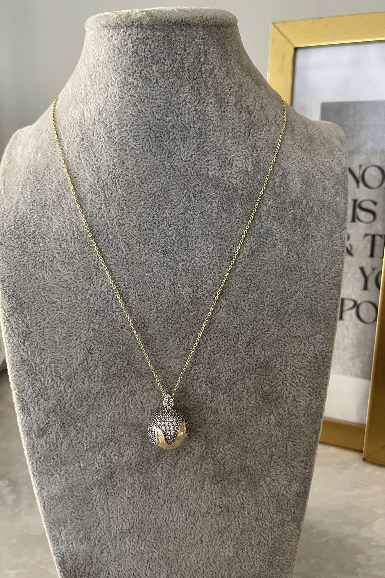 TASARIM TOP KOLYE 45cm