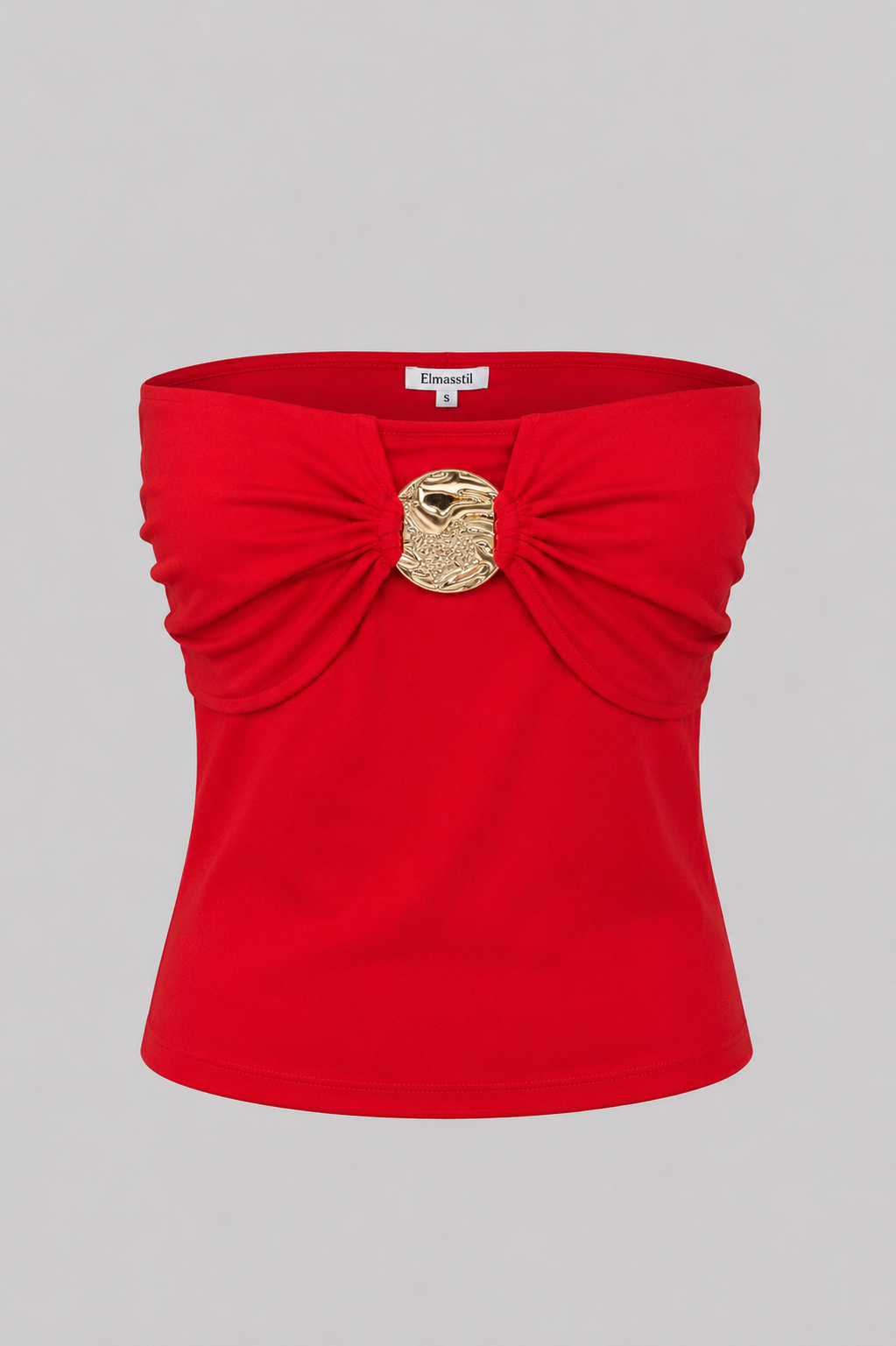 GOLD TOKALI STRAPLEZ CROP
