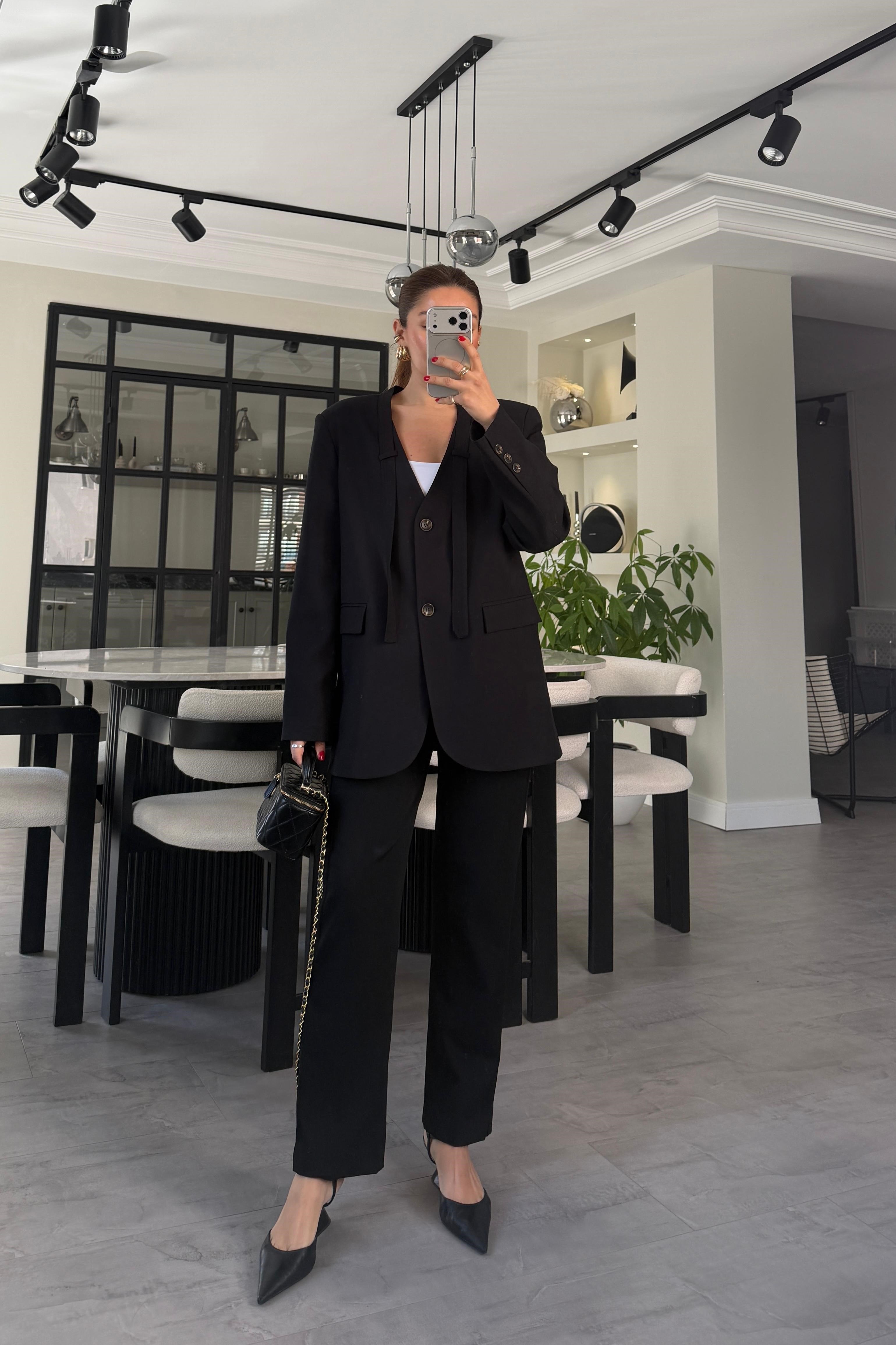 BELİ LASTİKLİ KLASİK HAVUÇ PANTOLON/0191