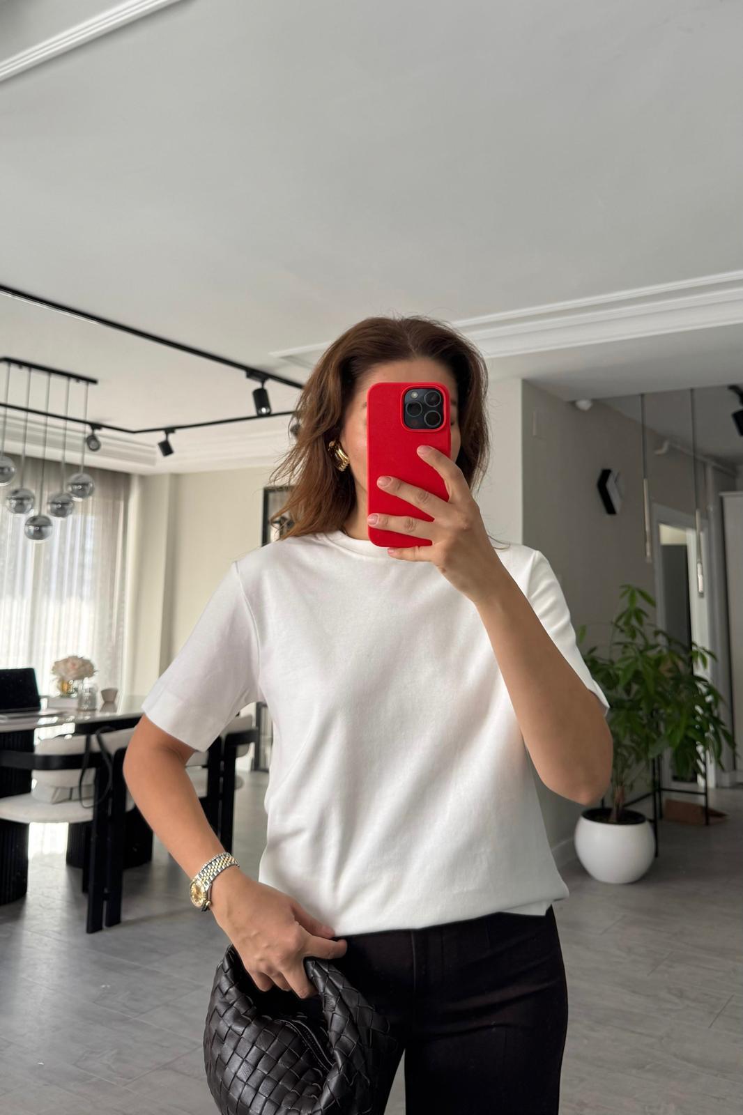 KISA KOL COS T-SHIRT/241128